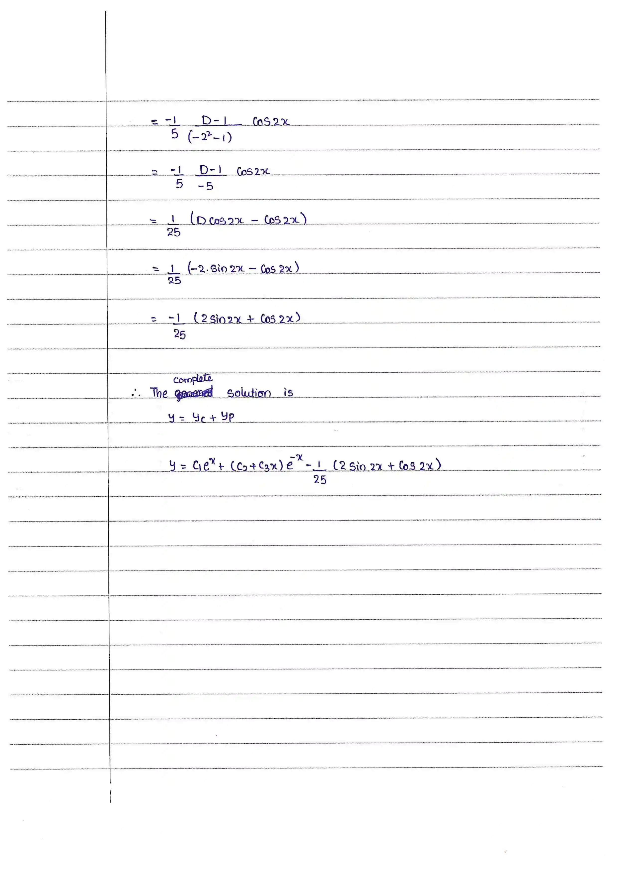 Page 20 of Higher Order Differential Equation