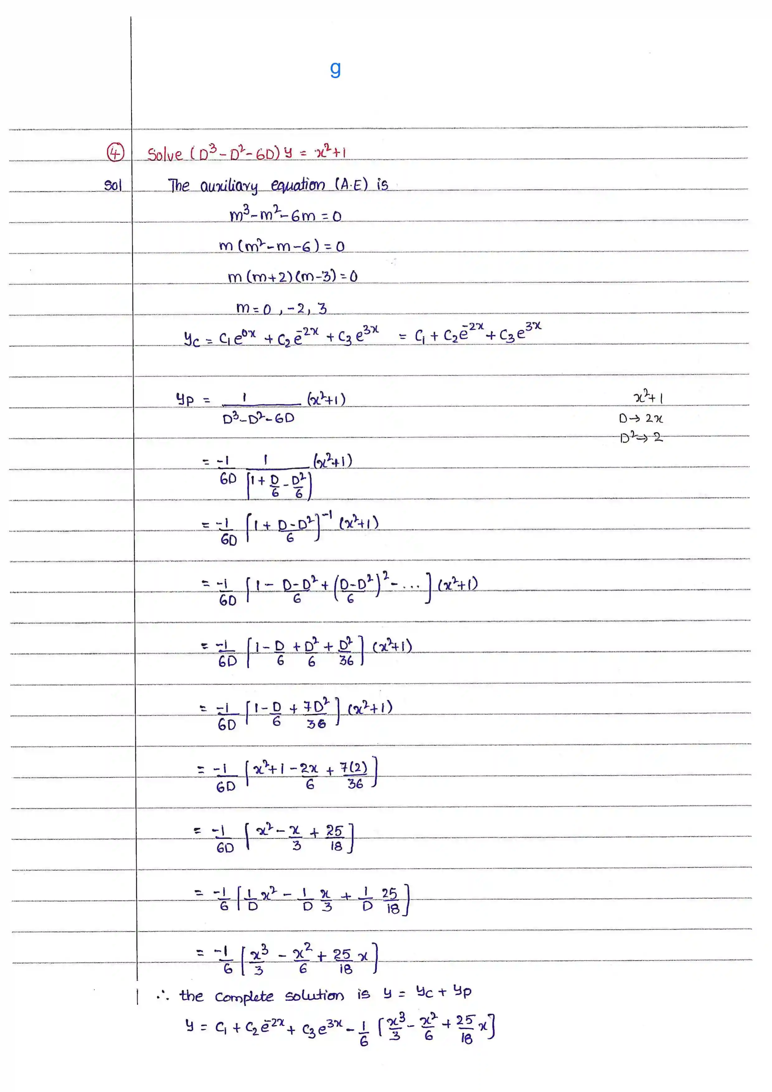 Page 27 of Higher Order Differential Equation