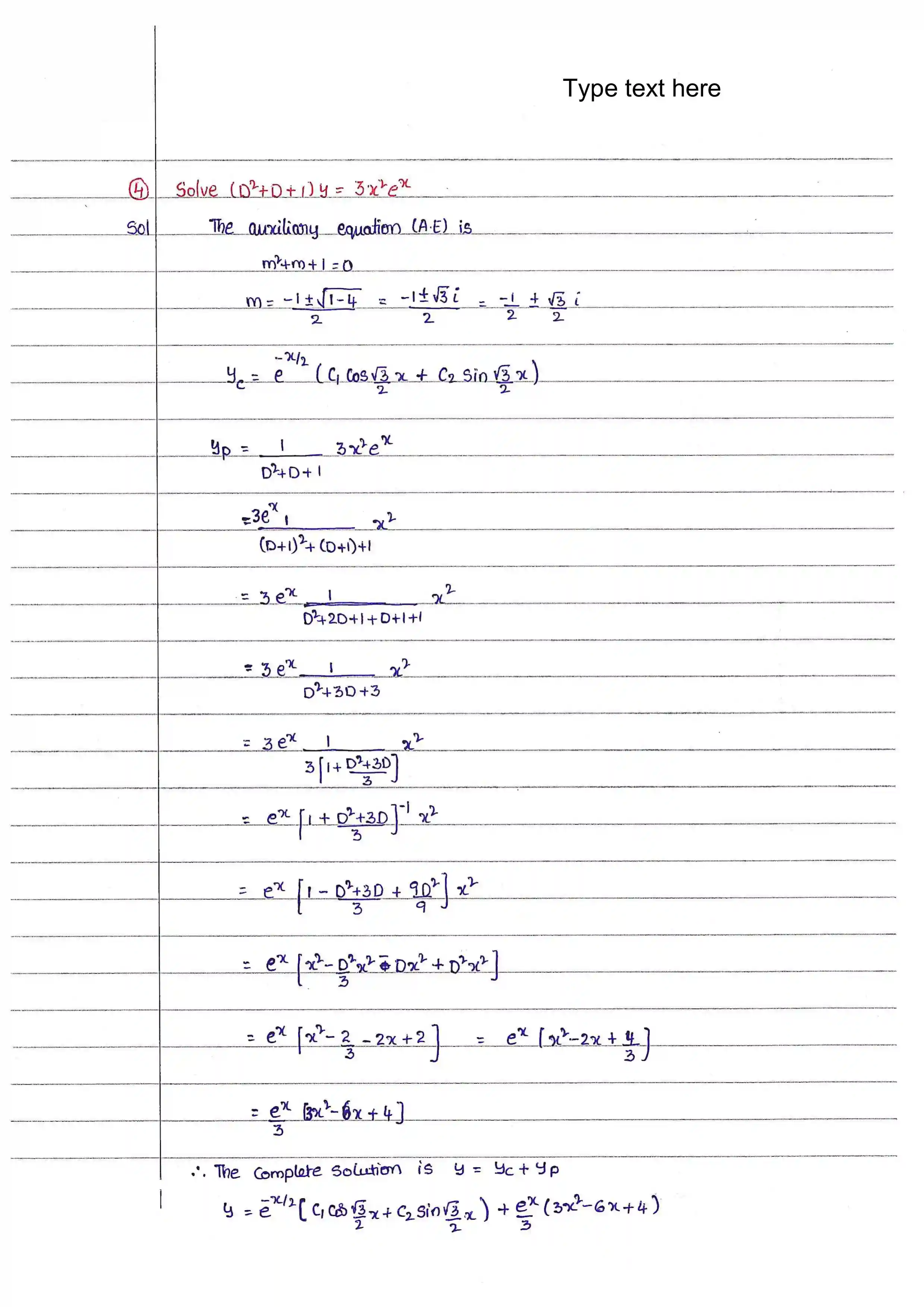 Page 35 of Higher Order Differential Equation