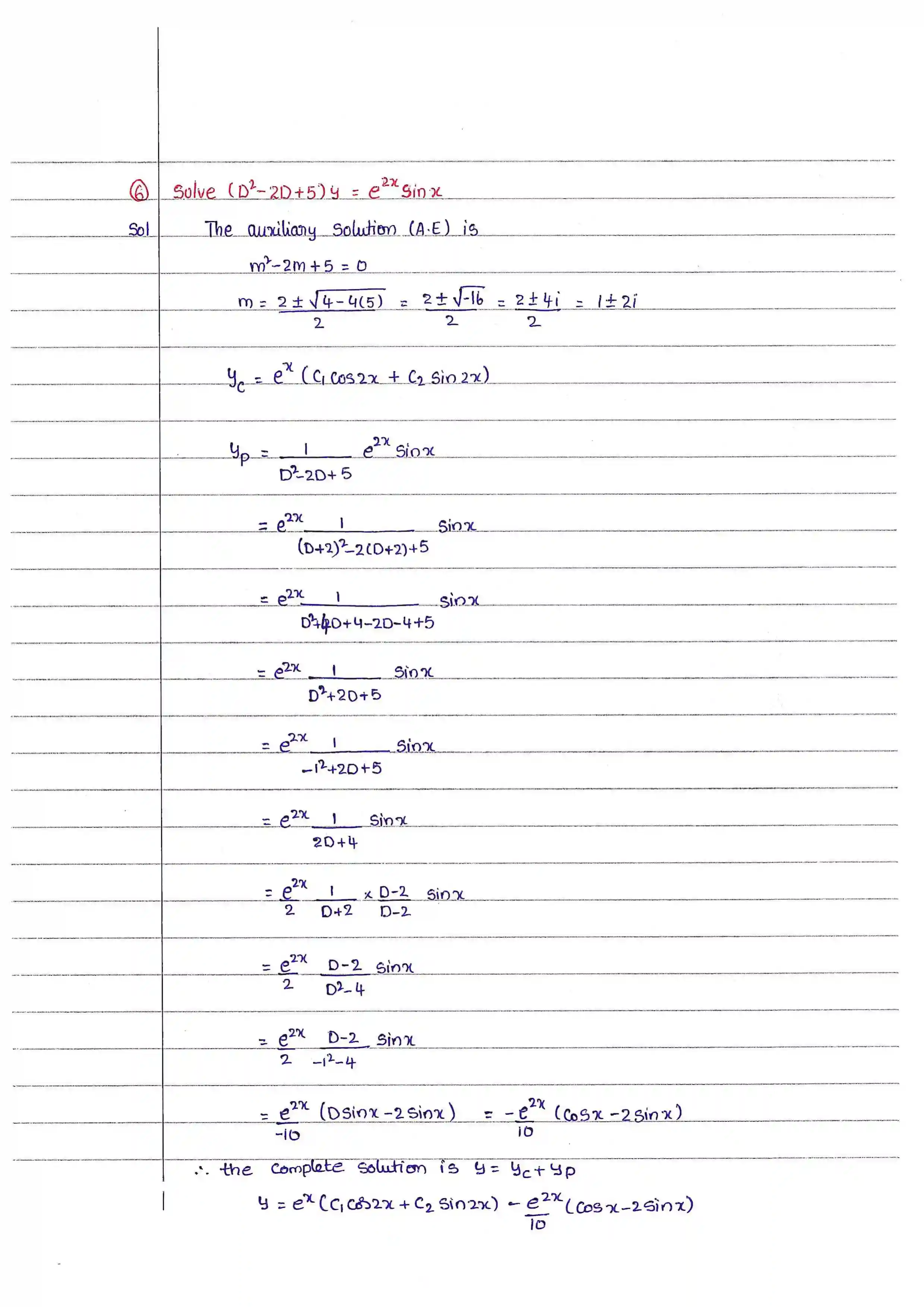 Page 37 of Higher Order Differential Equation