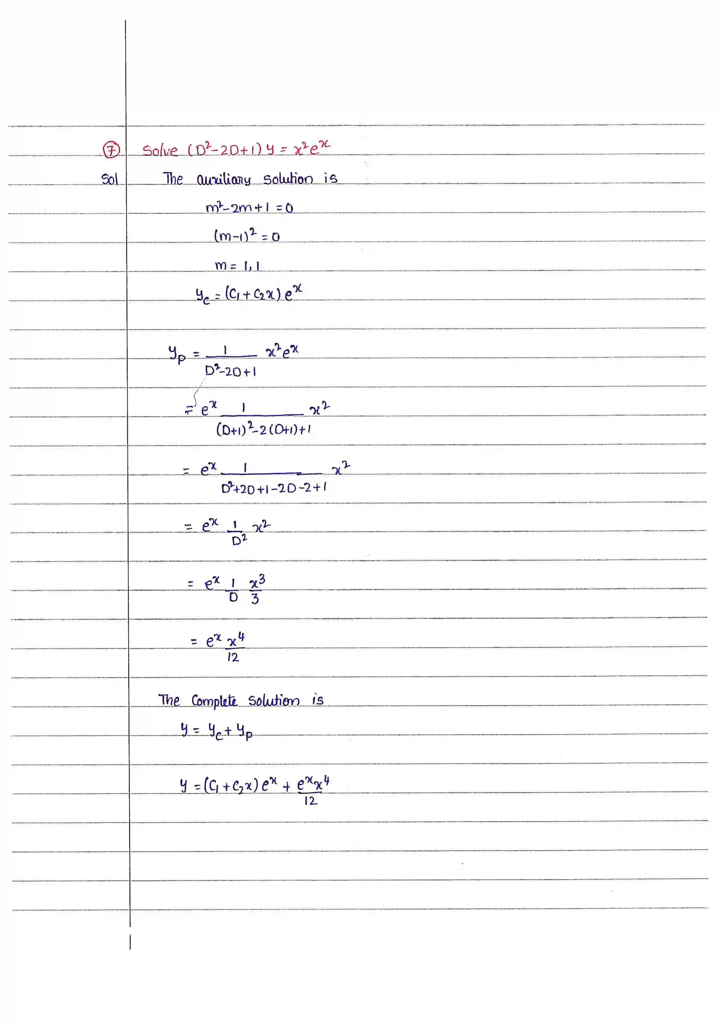 Page 38 of Higher Order Differential Equation