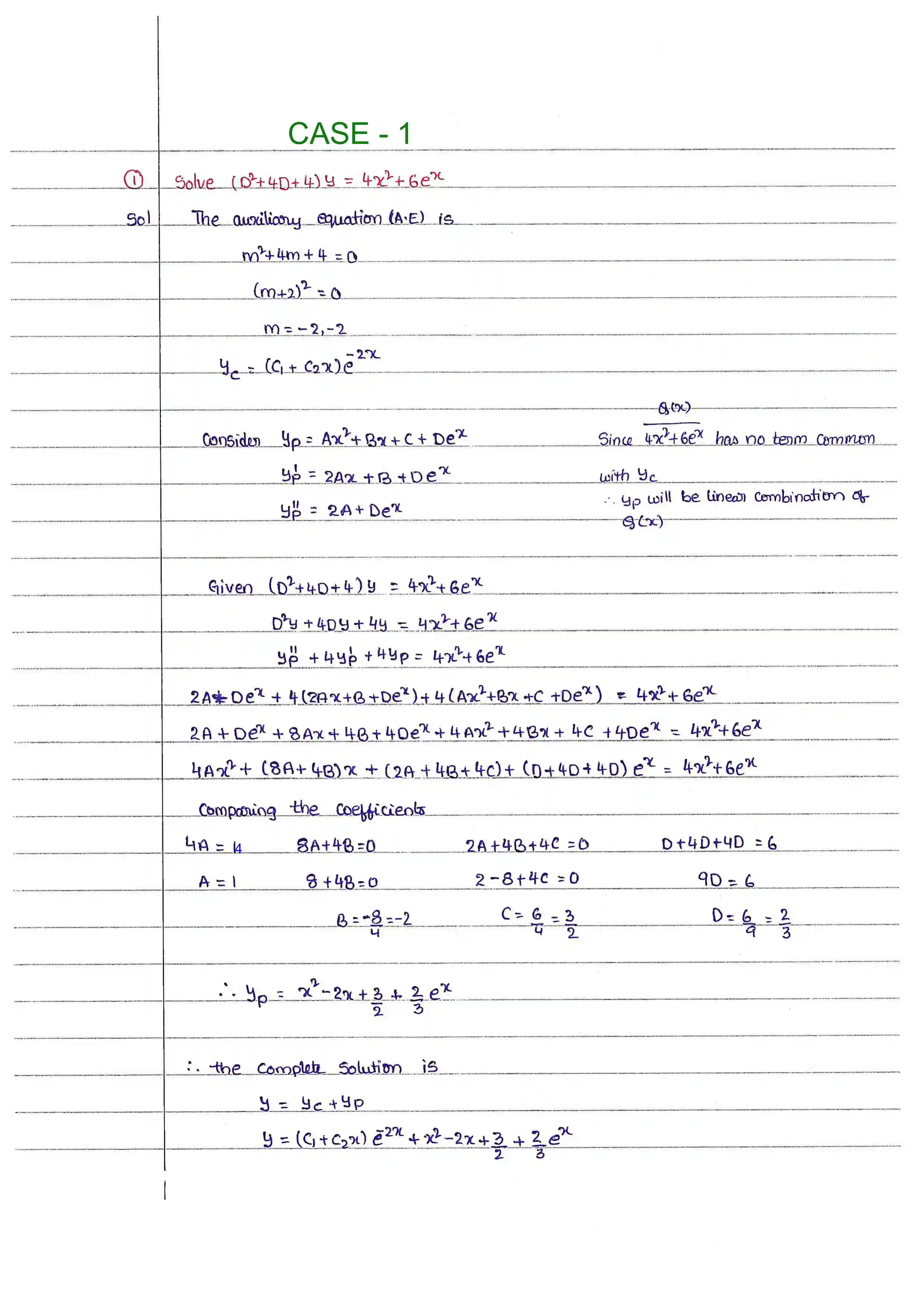 Page 46 of Higher Order Differential Equation