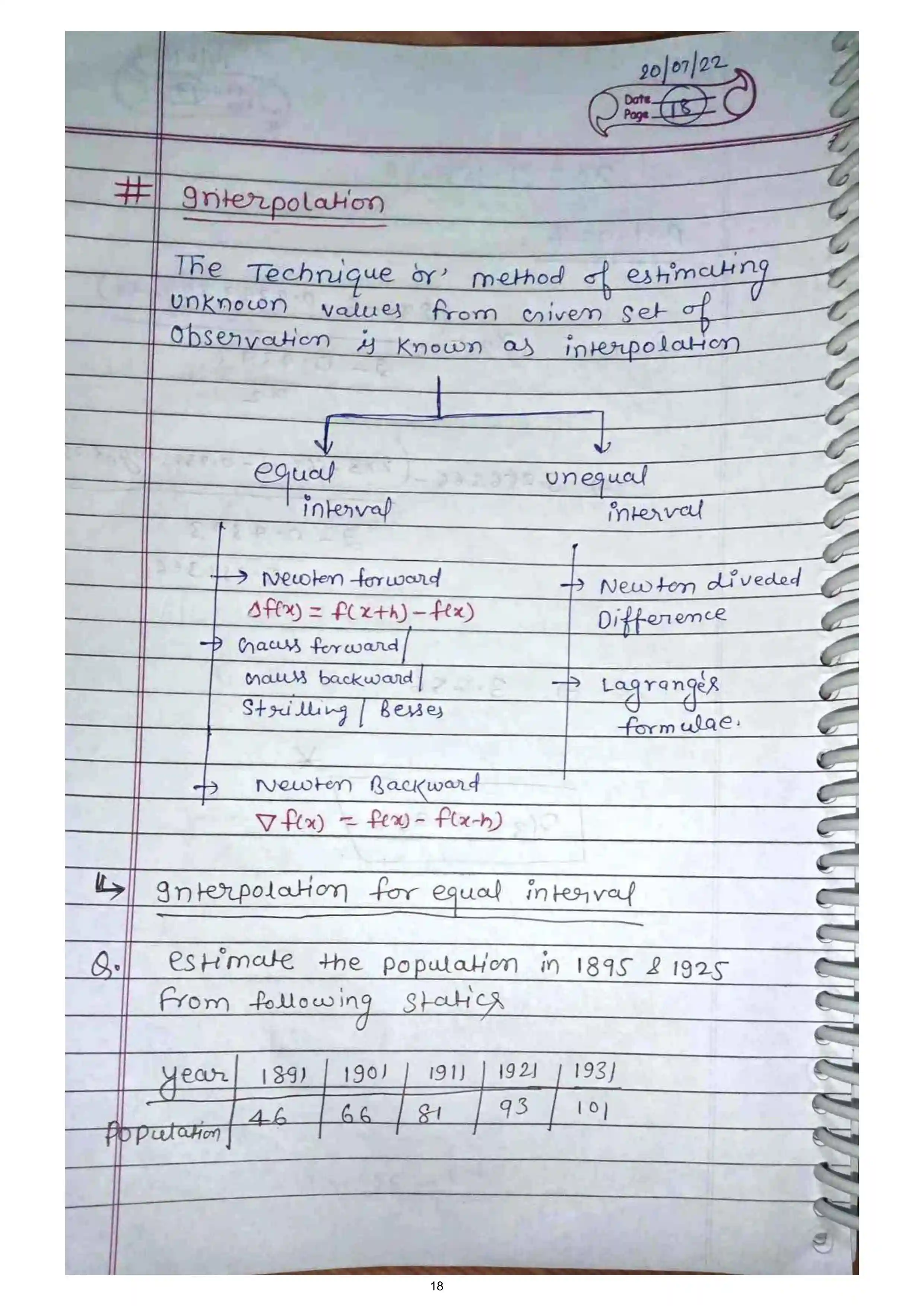 Page 1 of Interpolation