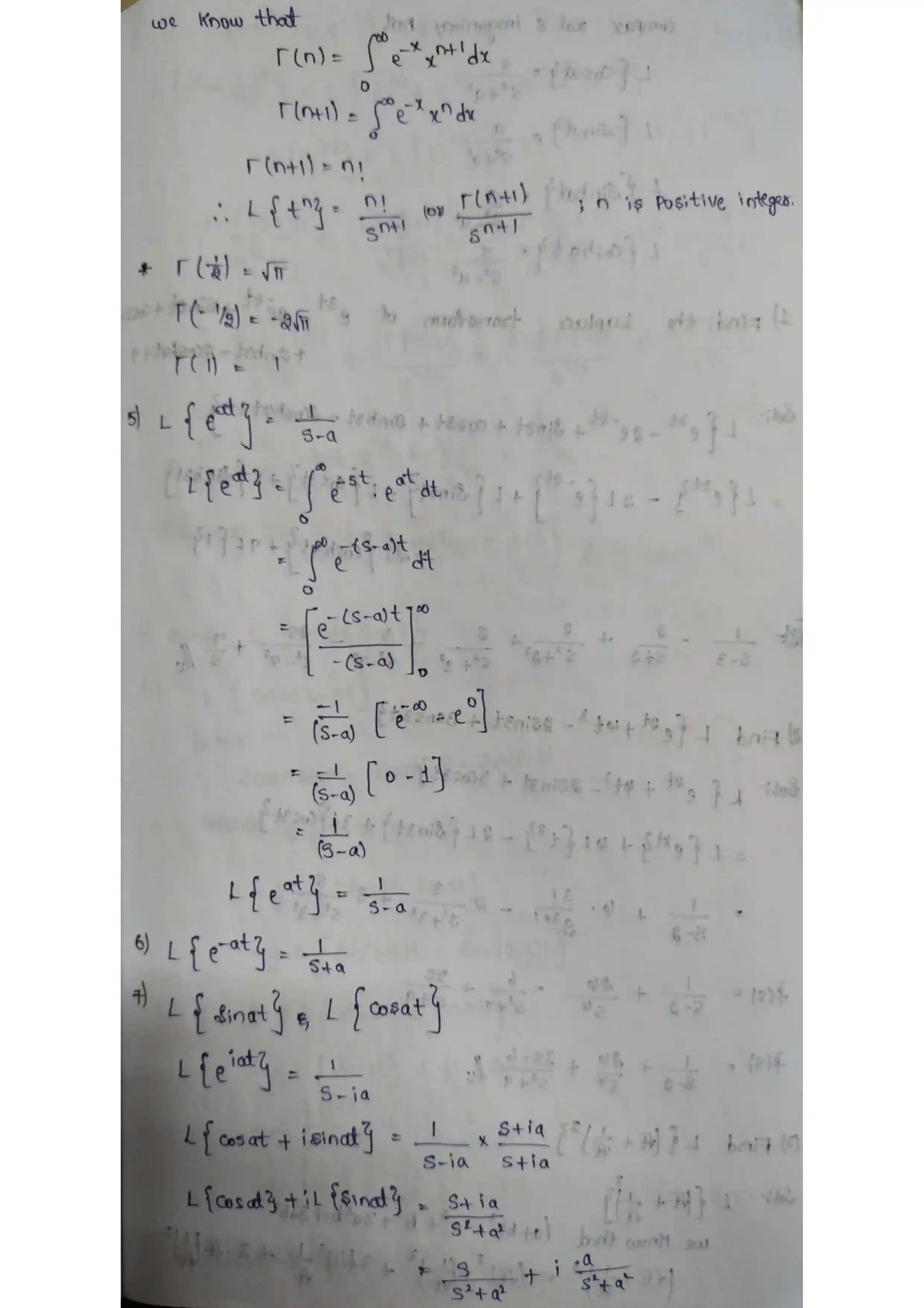 Page 3 of Laplace Transform