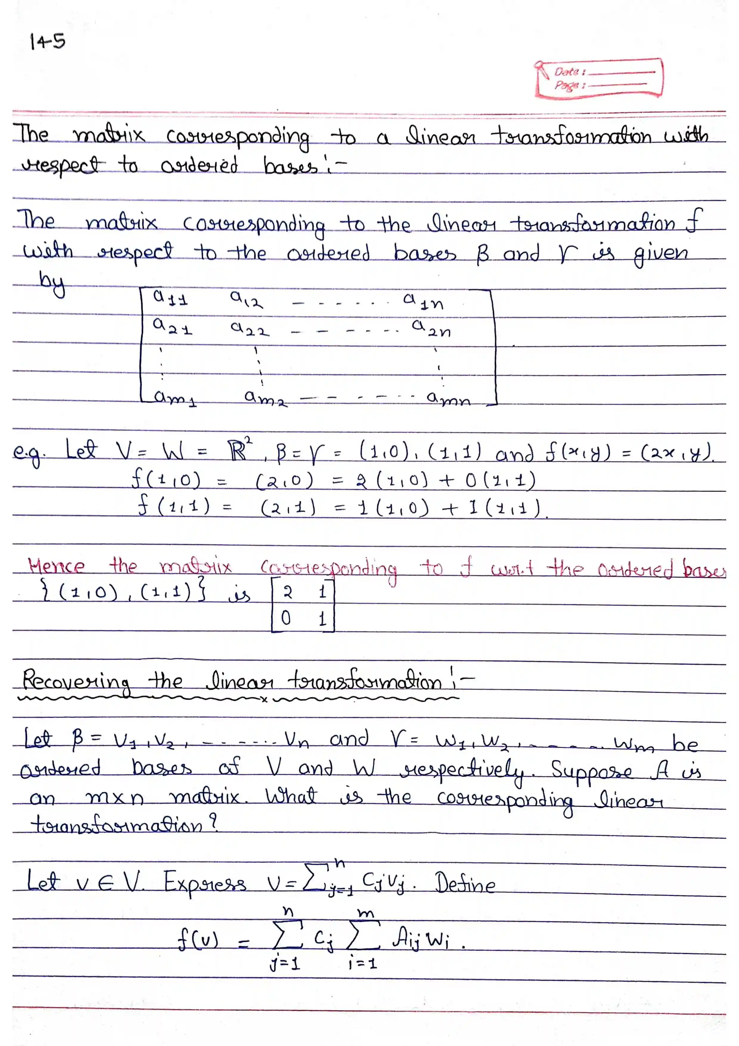 Page 3 of Linear Transformation