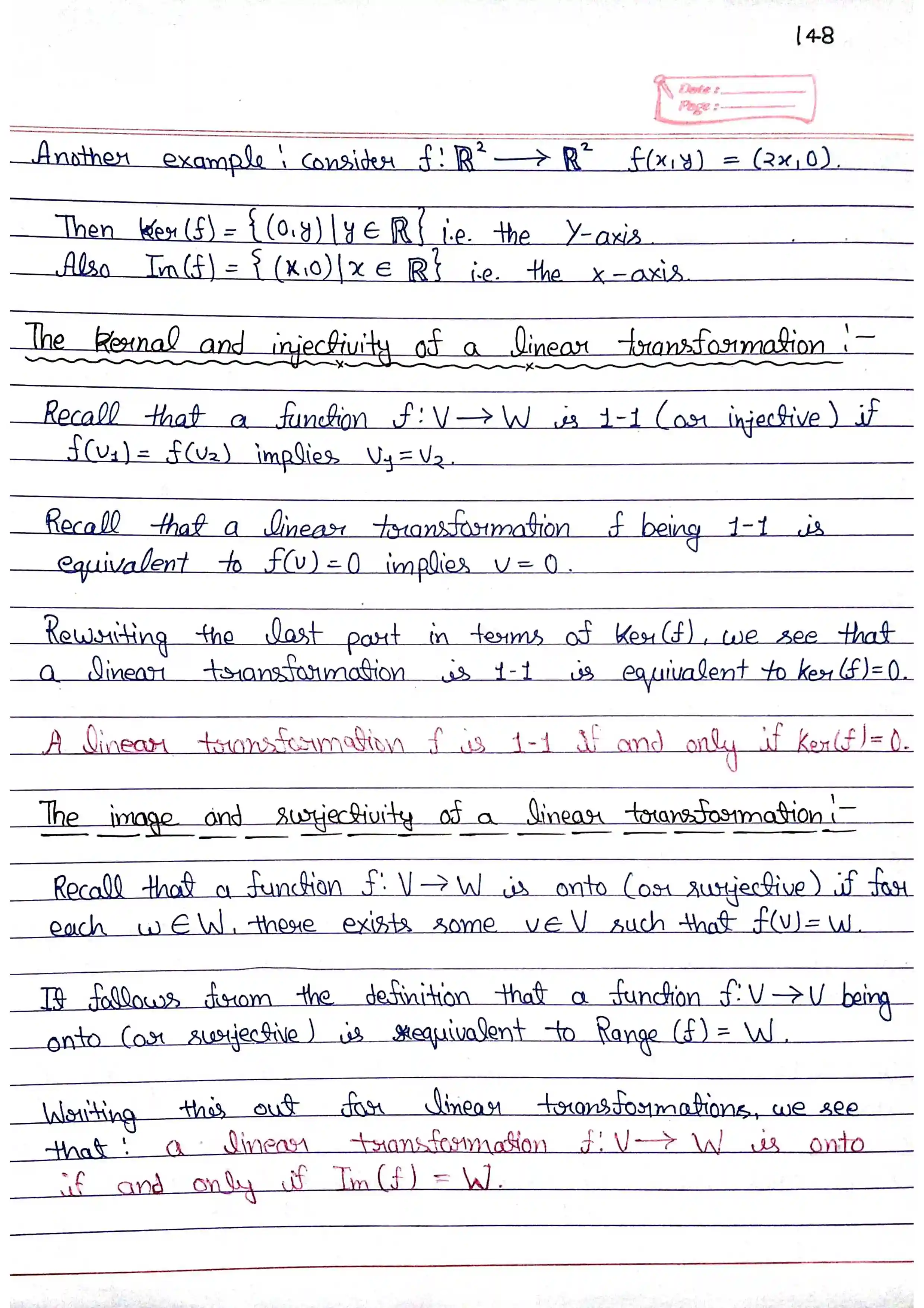 Page 6 of Linear Transformation