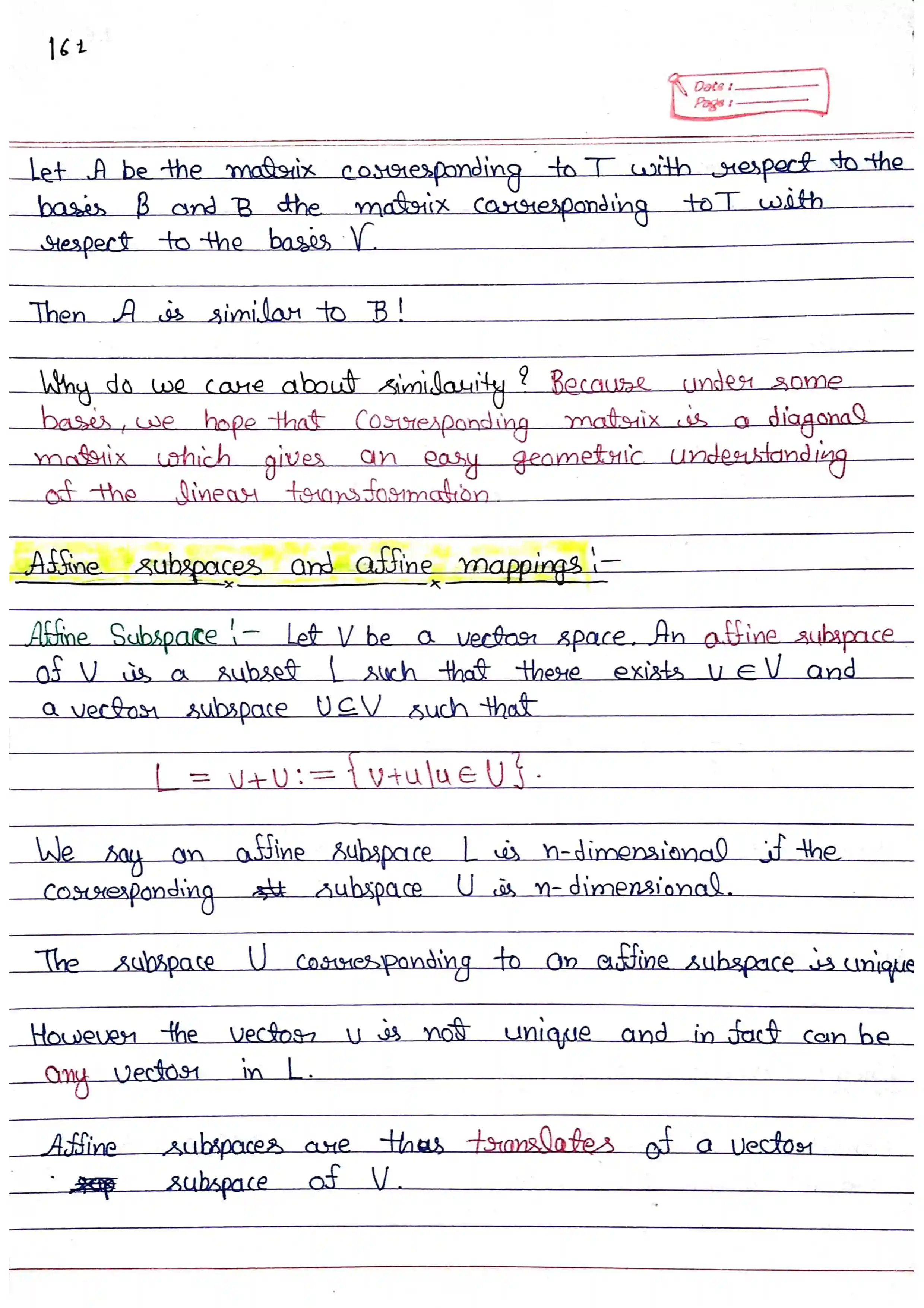 Page 19 of Linear Transformation