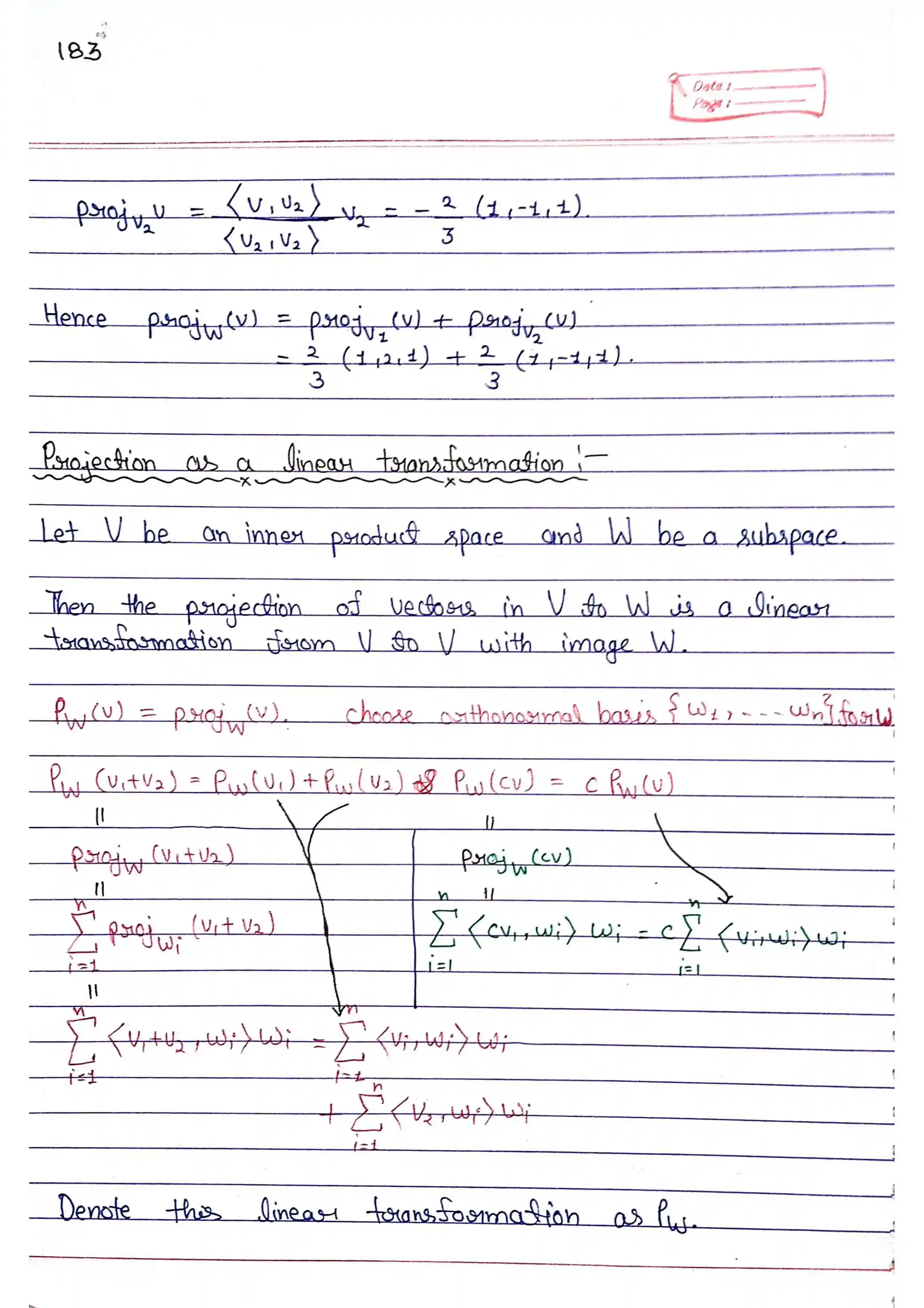 Page 41 of Linear Transformation