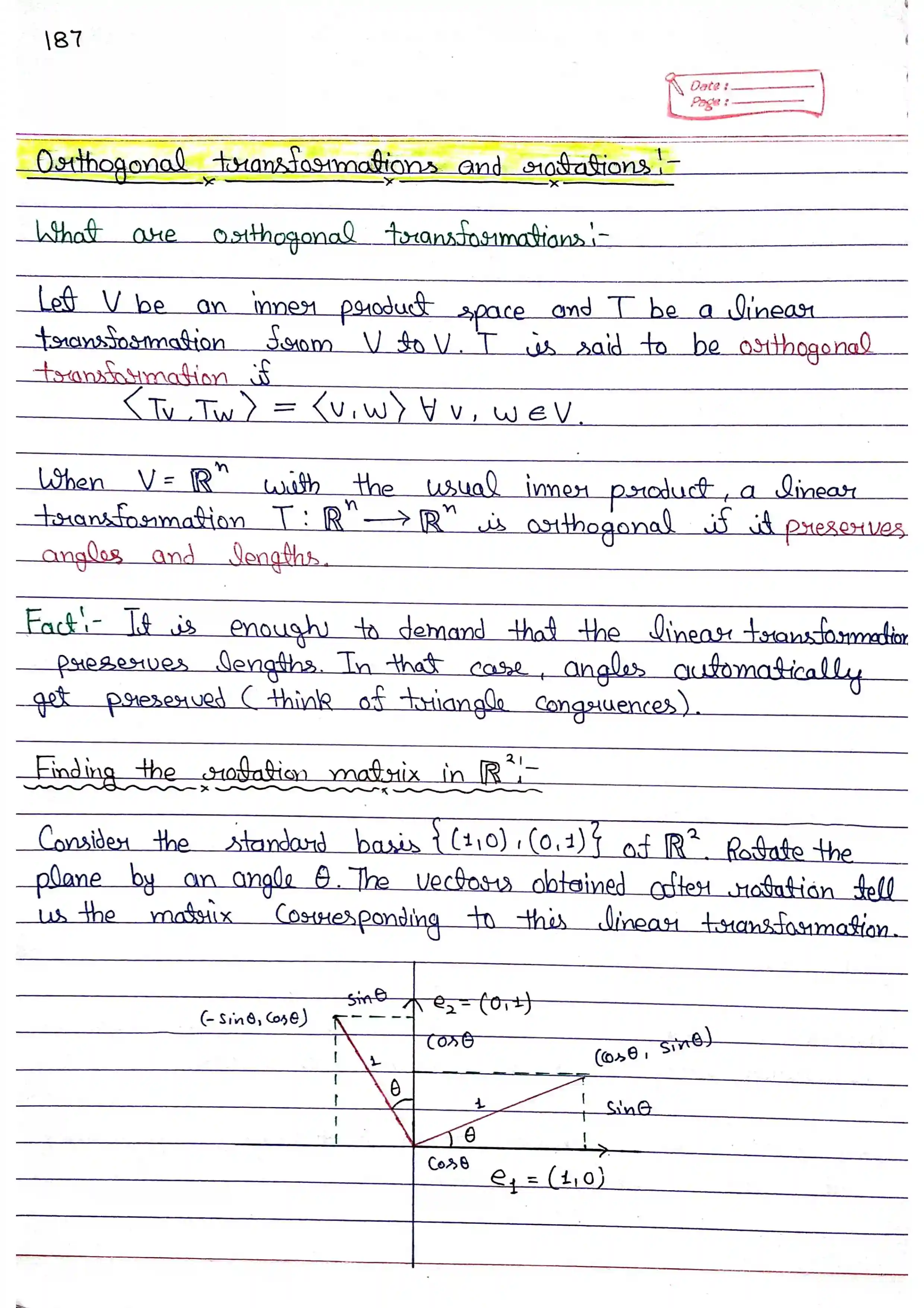 Page 45 of Linear Transformation