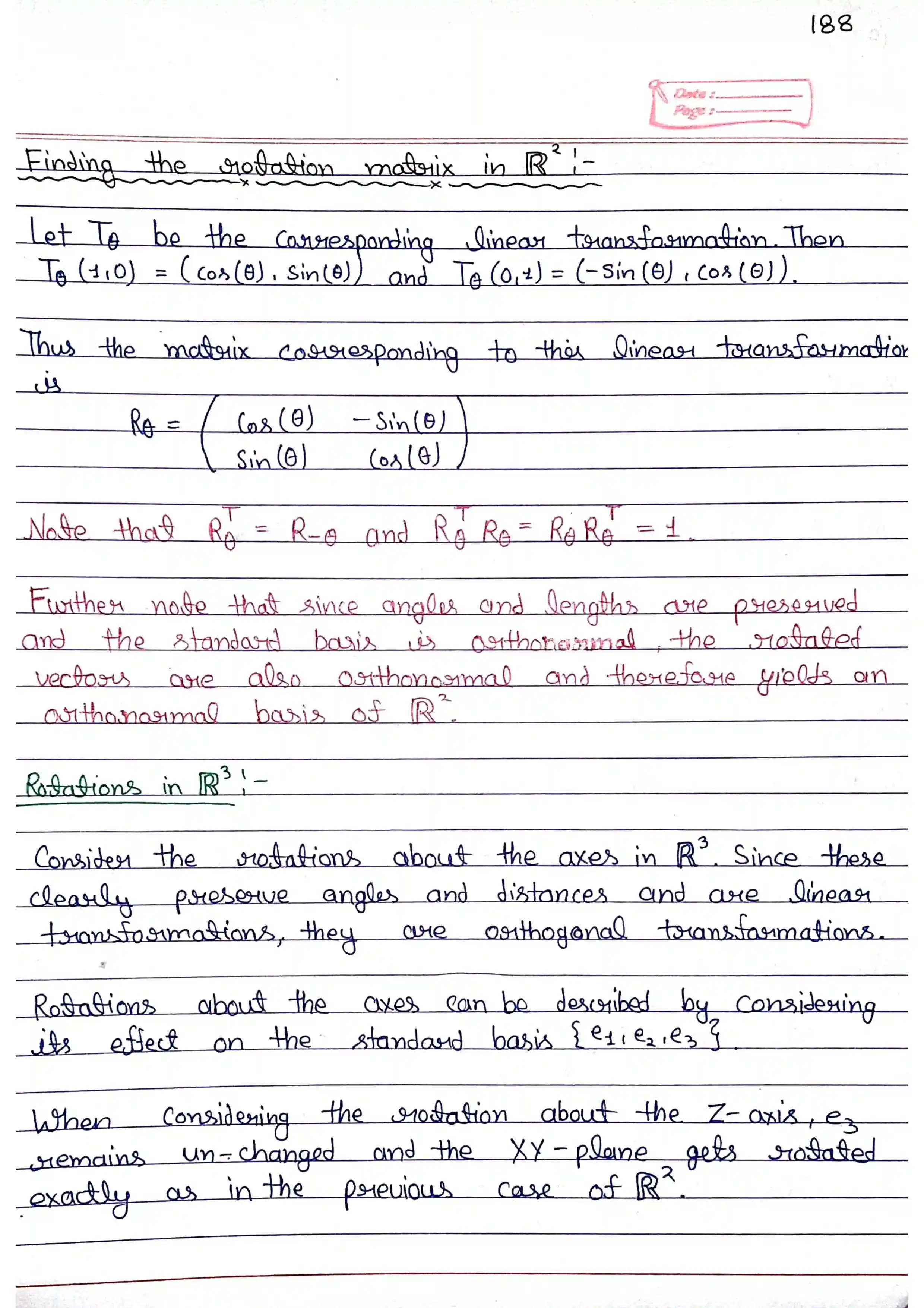 Page 46 of Linear Transformation