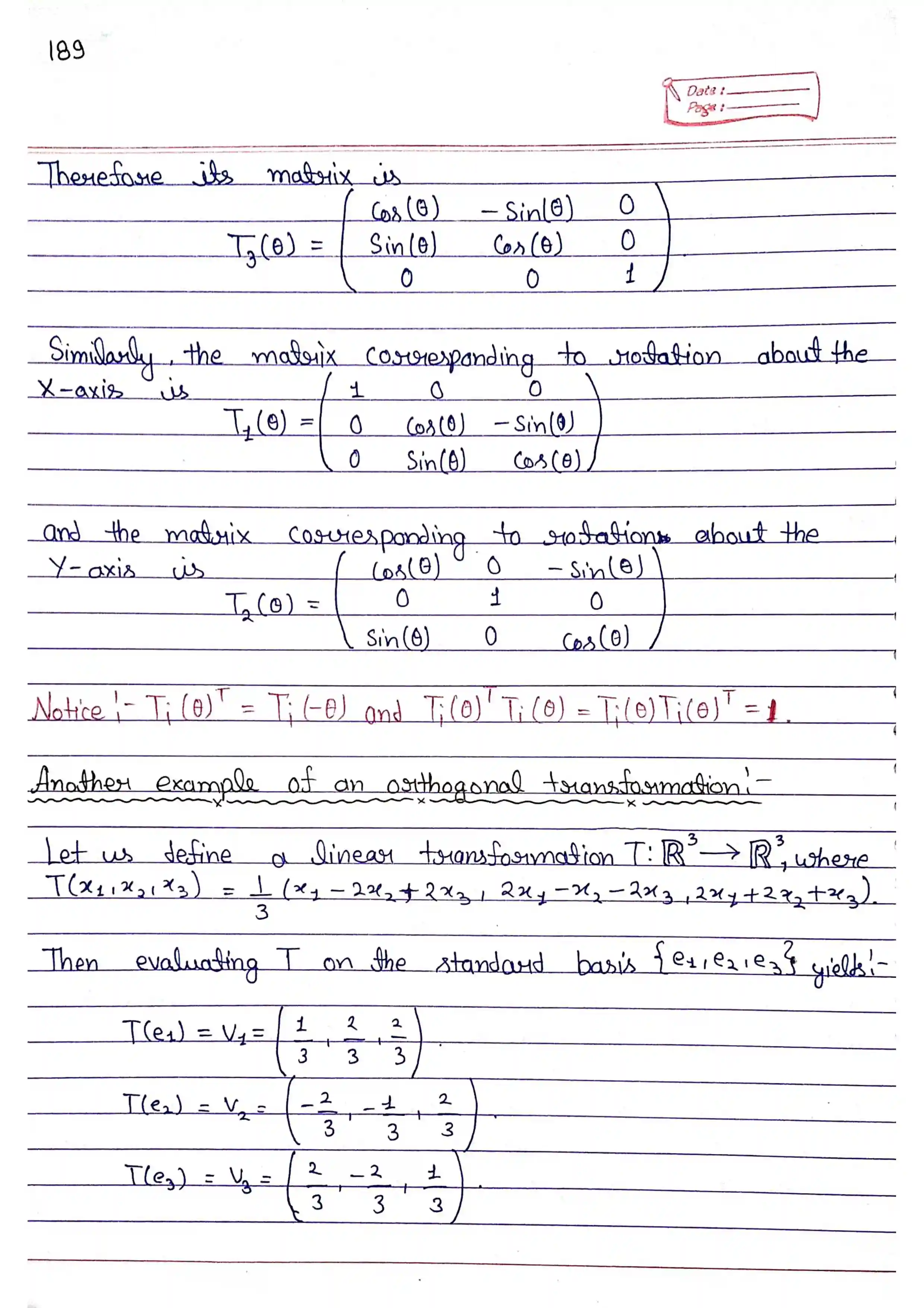 Page 47 of Linear Transformation