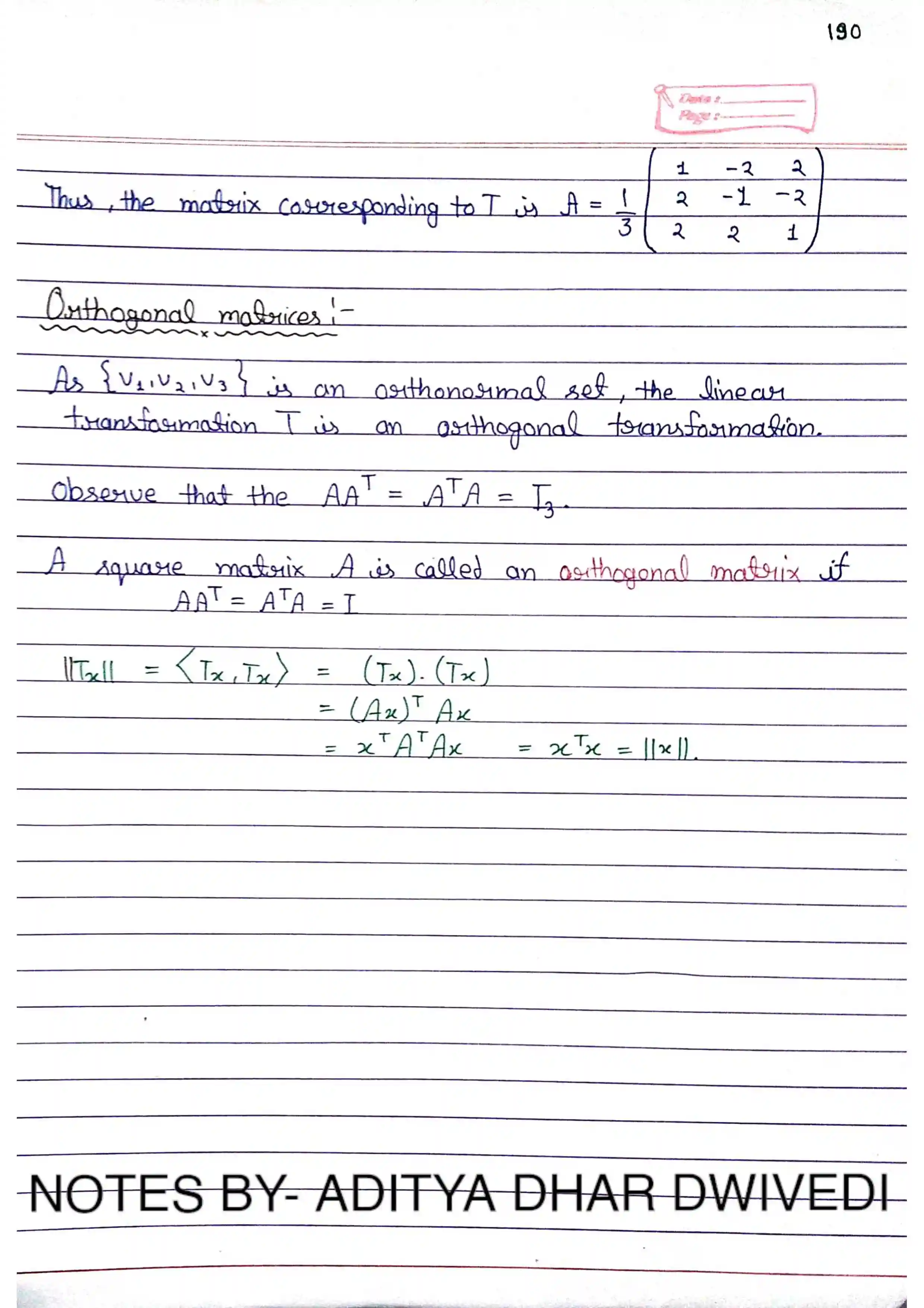 Page 48 of Linear Transformation