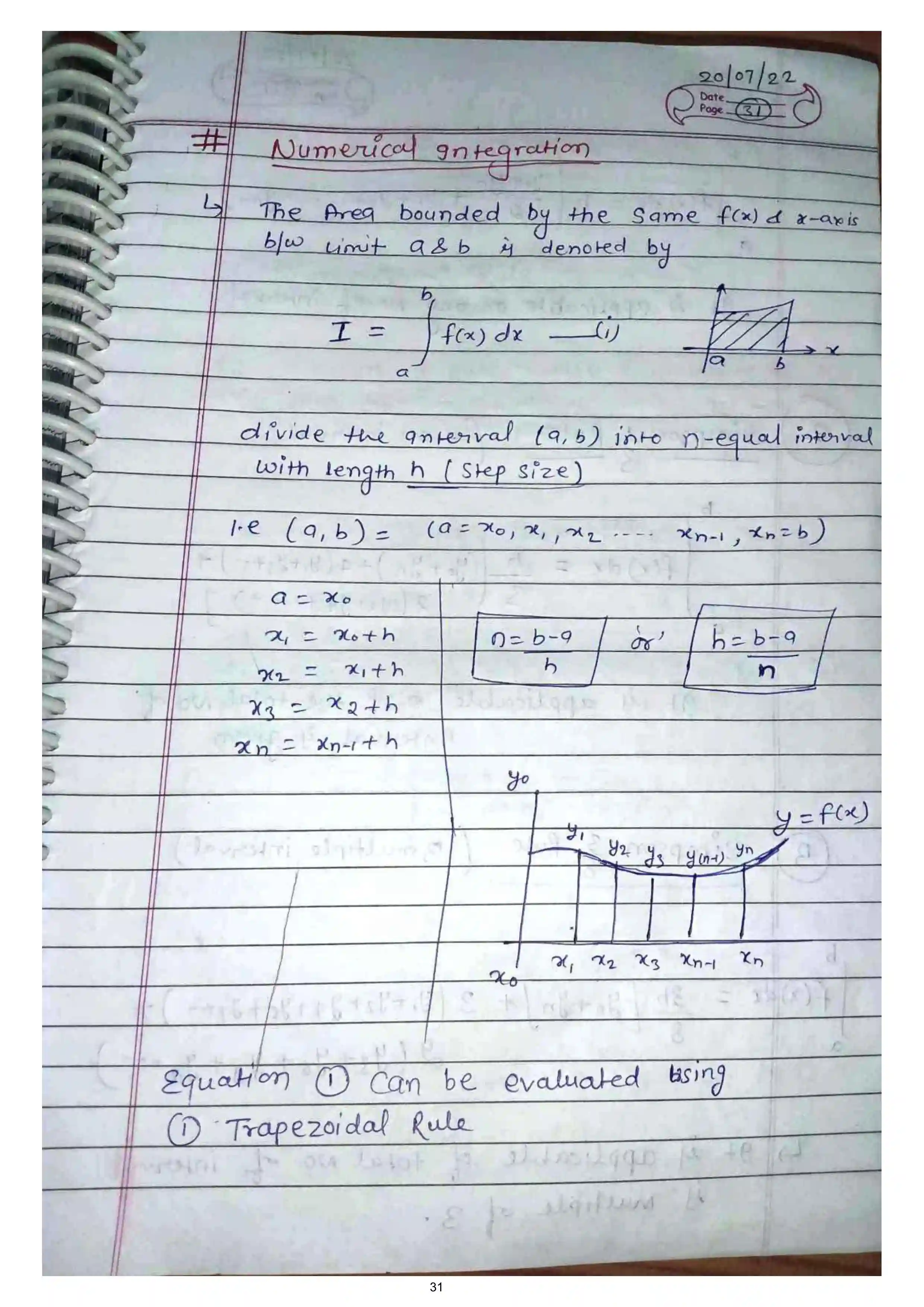 Page 1 of Numerical Integration