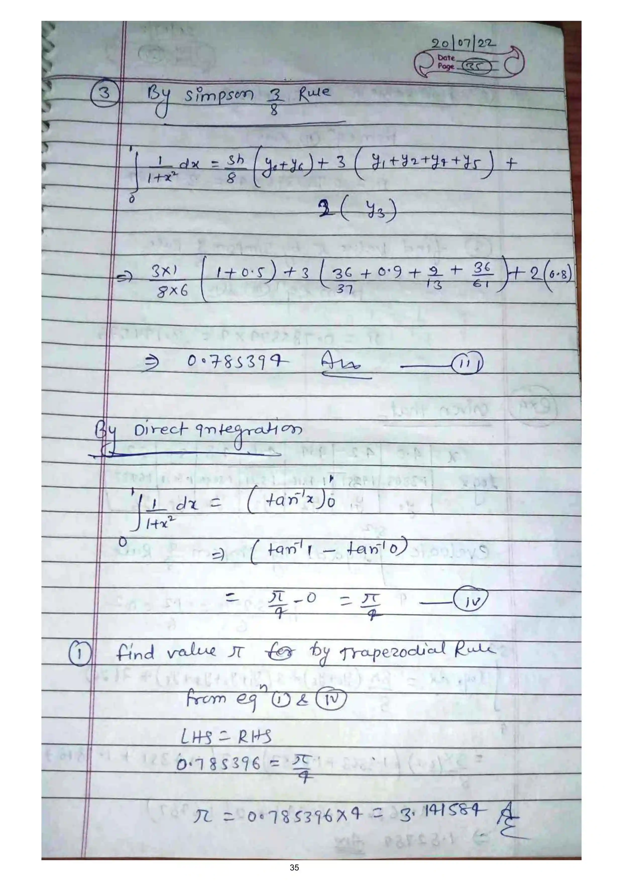 Page 5 of Numerical Integration