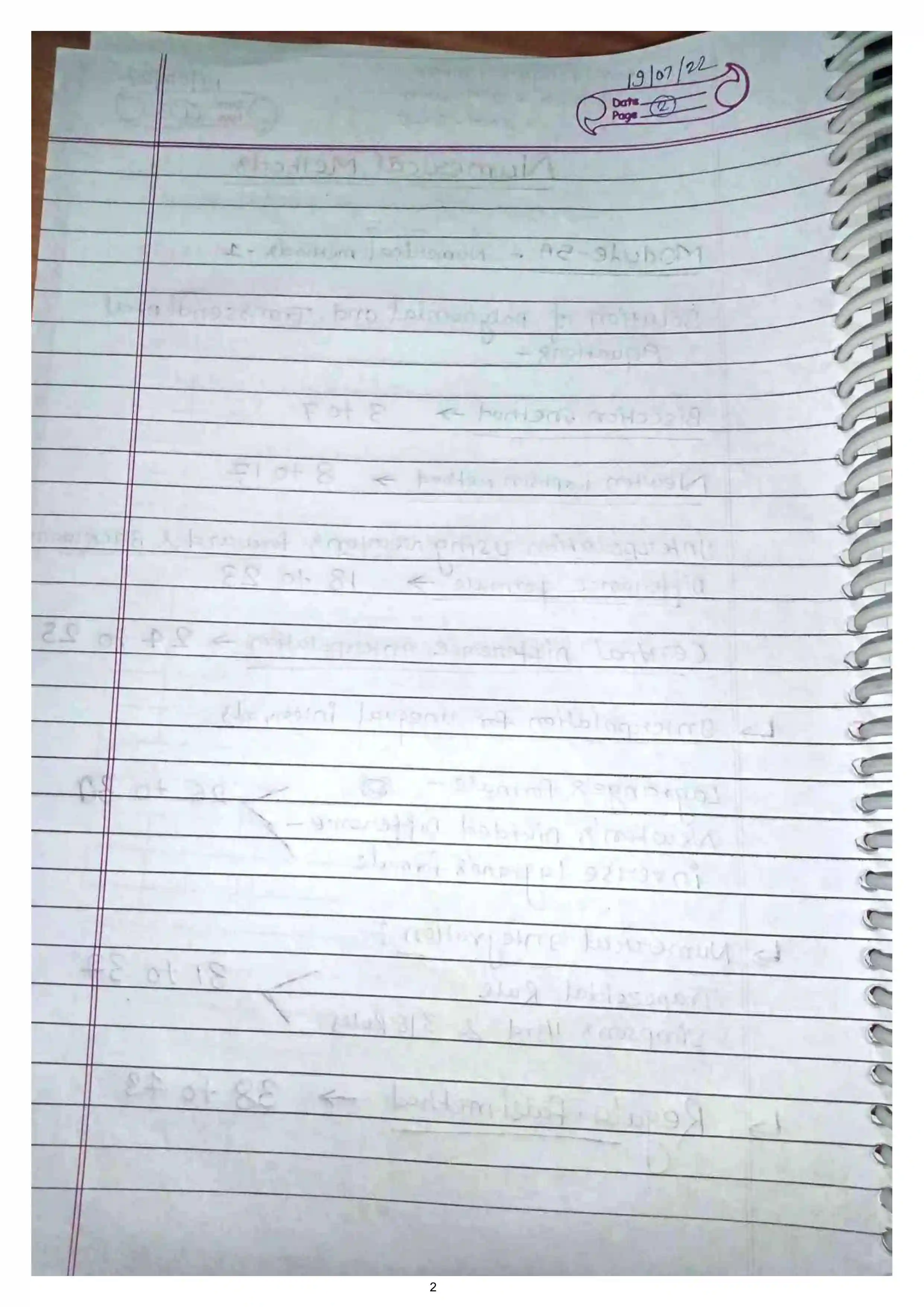 Page 19 of Numerical solution of algebraic eq