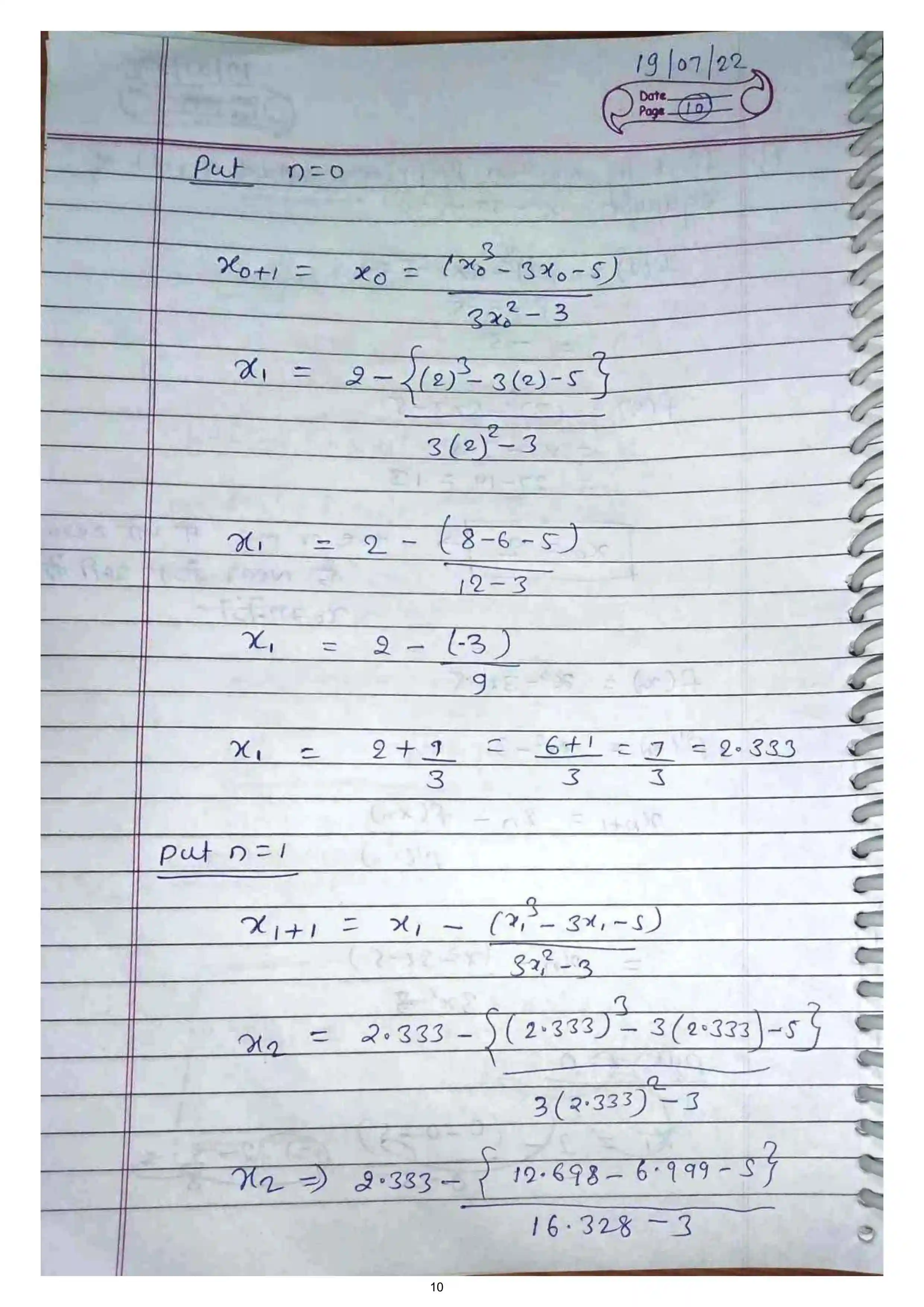 Page 27 of Numerical solution of algebraic eq