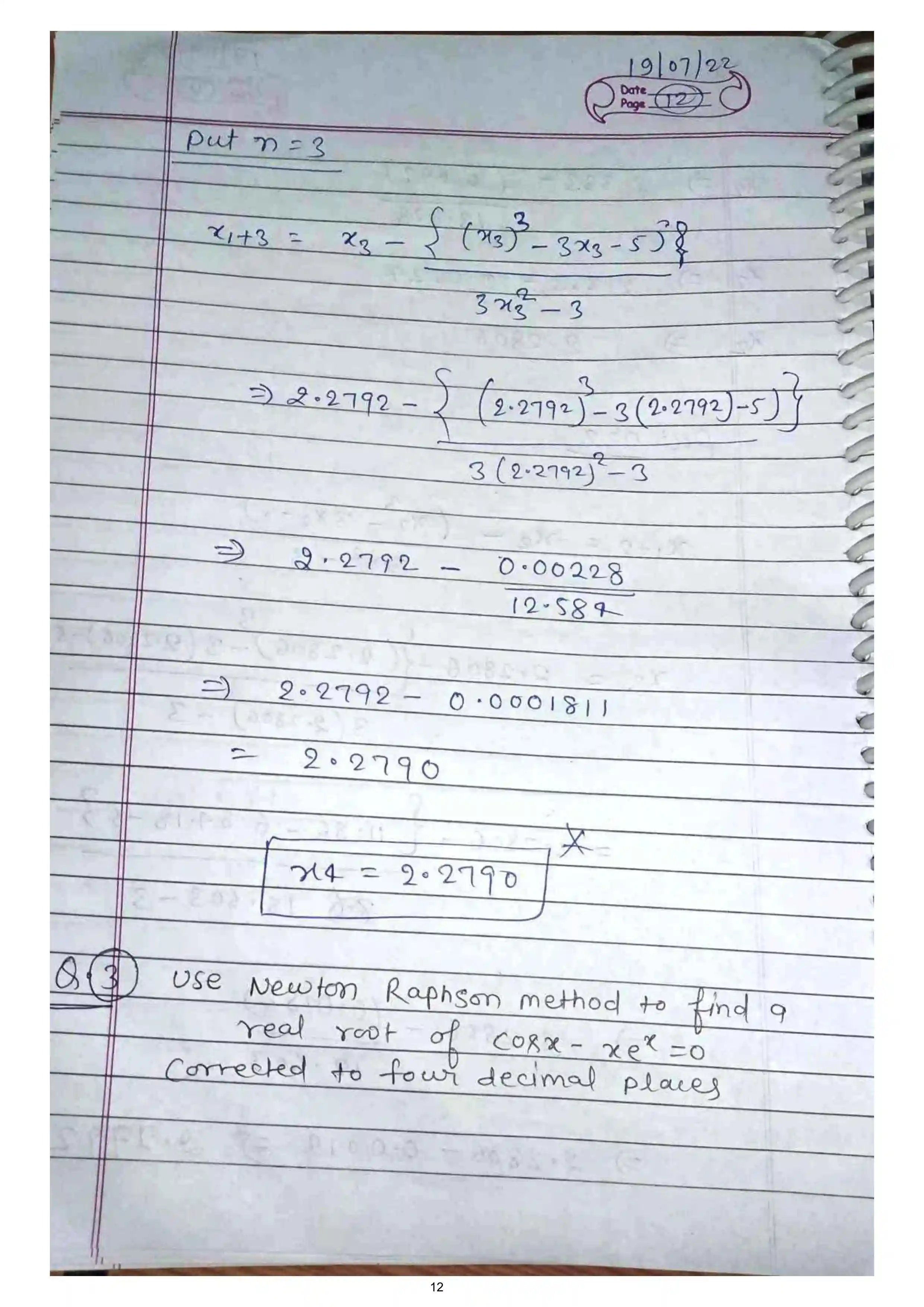 Page 29 of Numerical solution of algebraic eq
