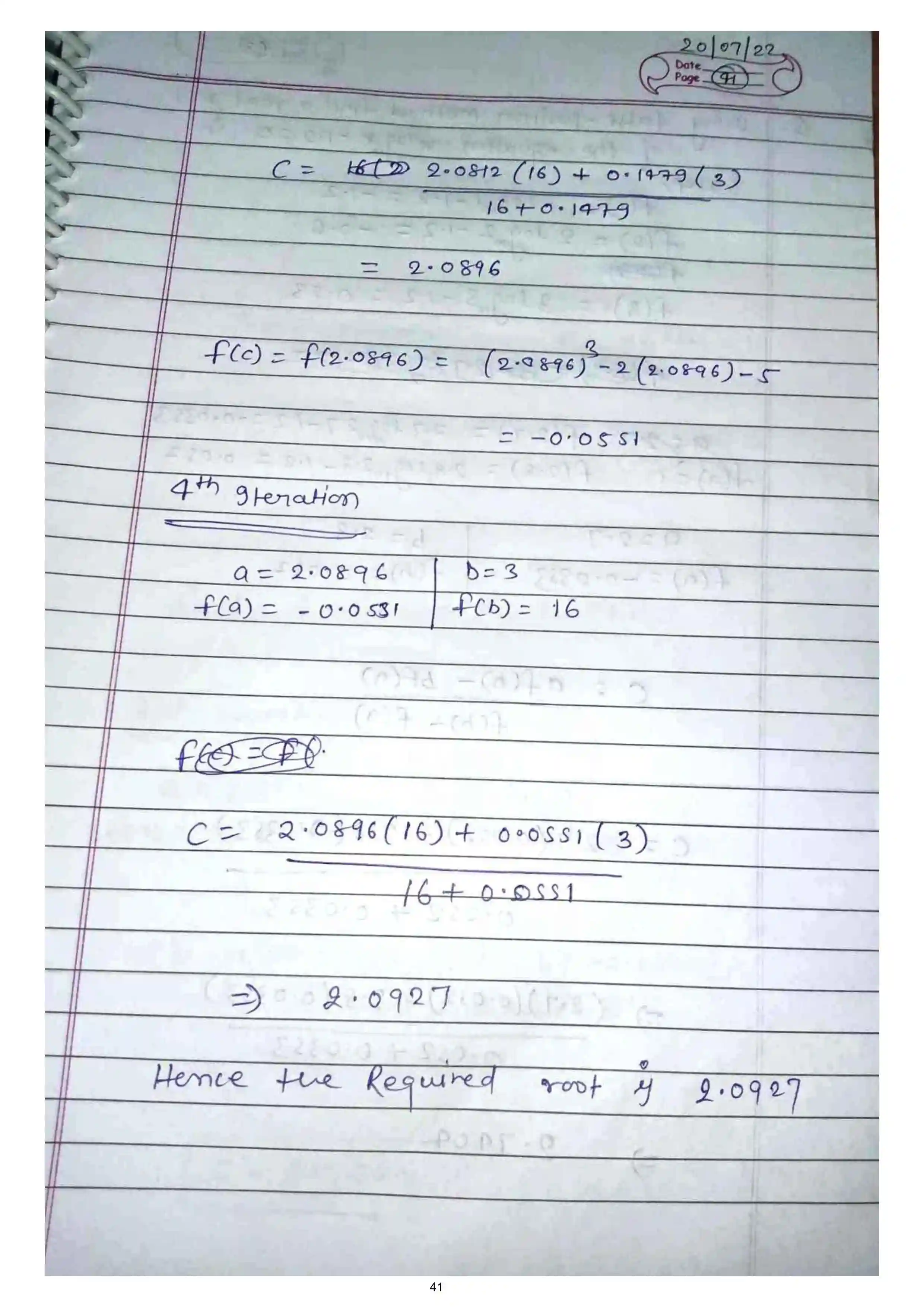 Page 38 of Numerical solution of algebraic eq