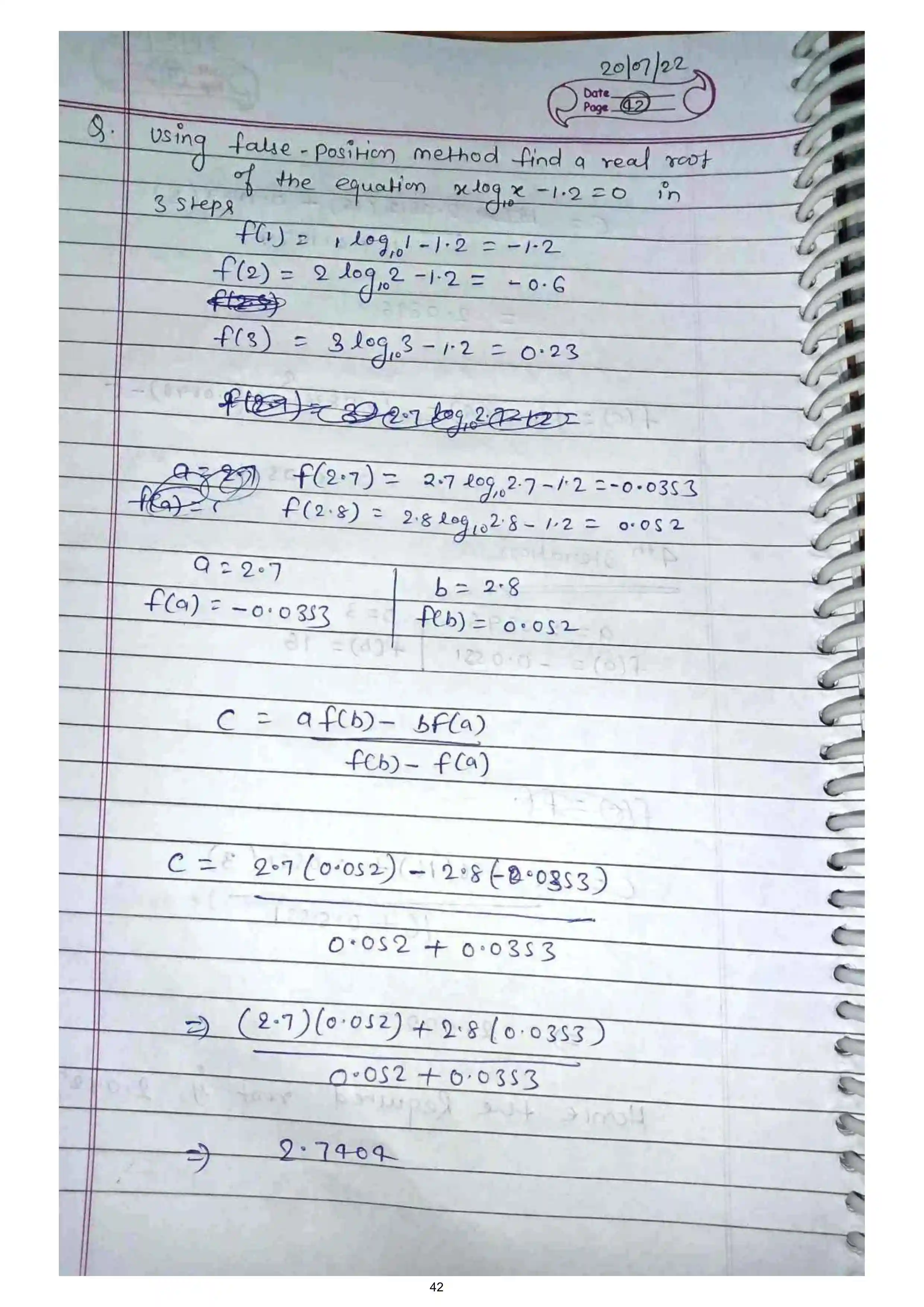 Page 39 of Numerical solution of algebraic eq