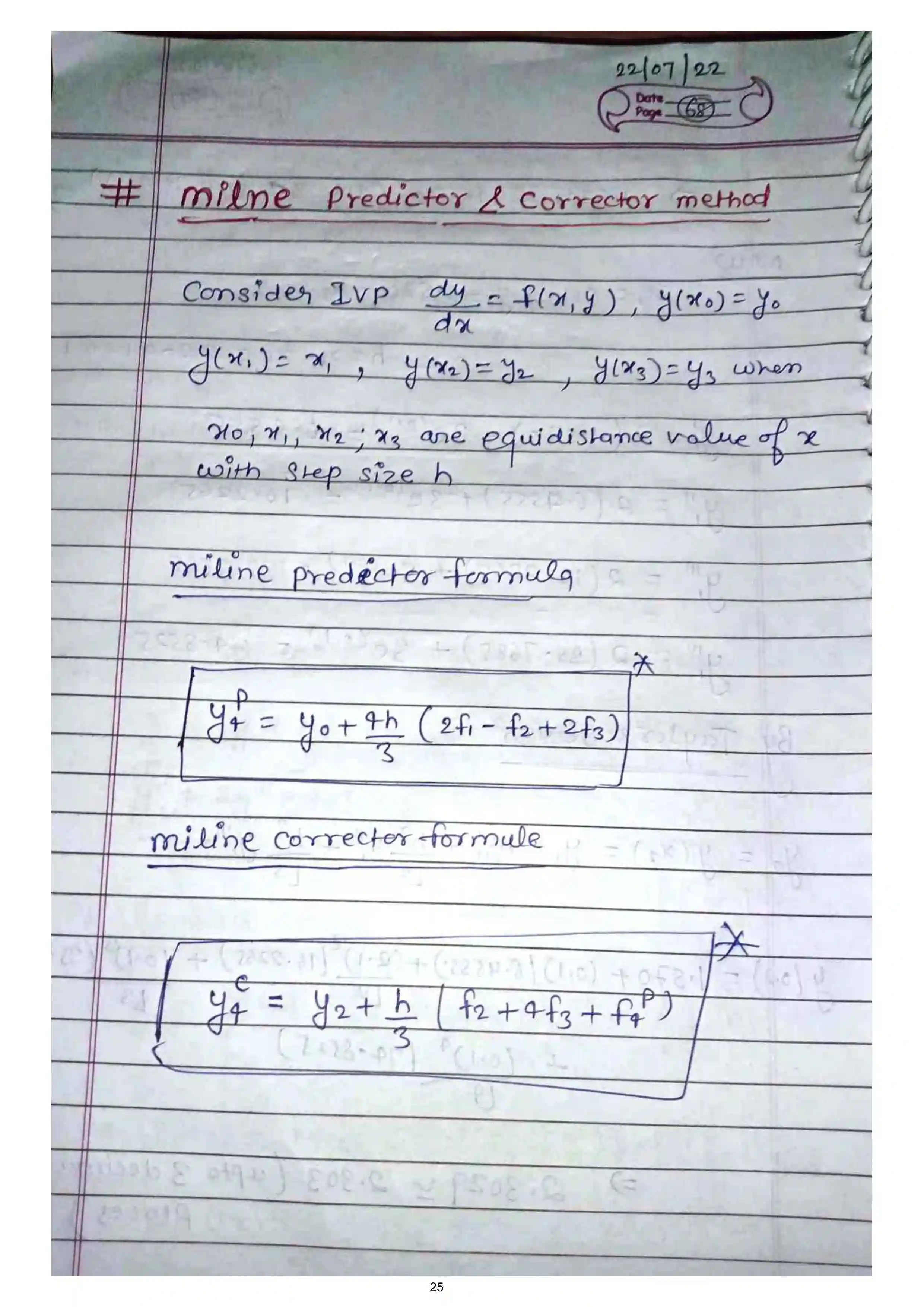 Page 25 of Numerical Solution of ODE
