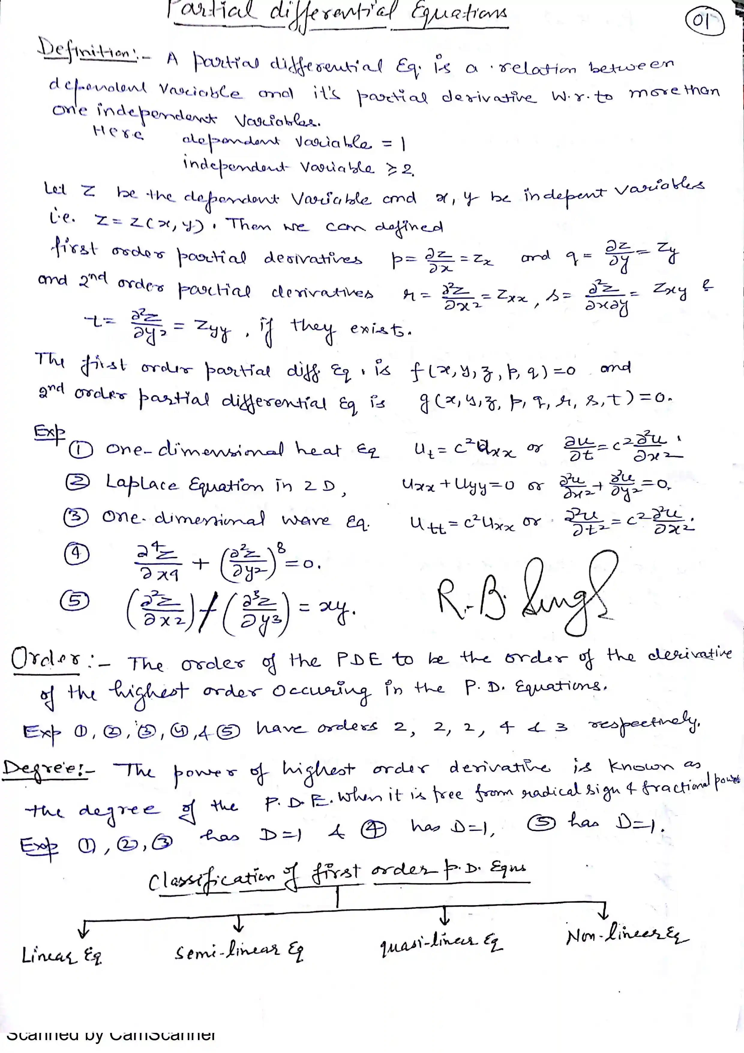 Page 2 of Partial Differential Equation