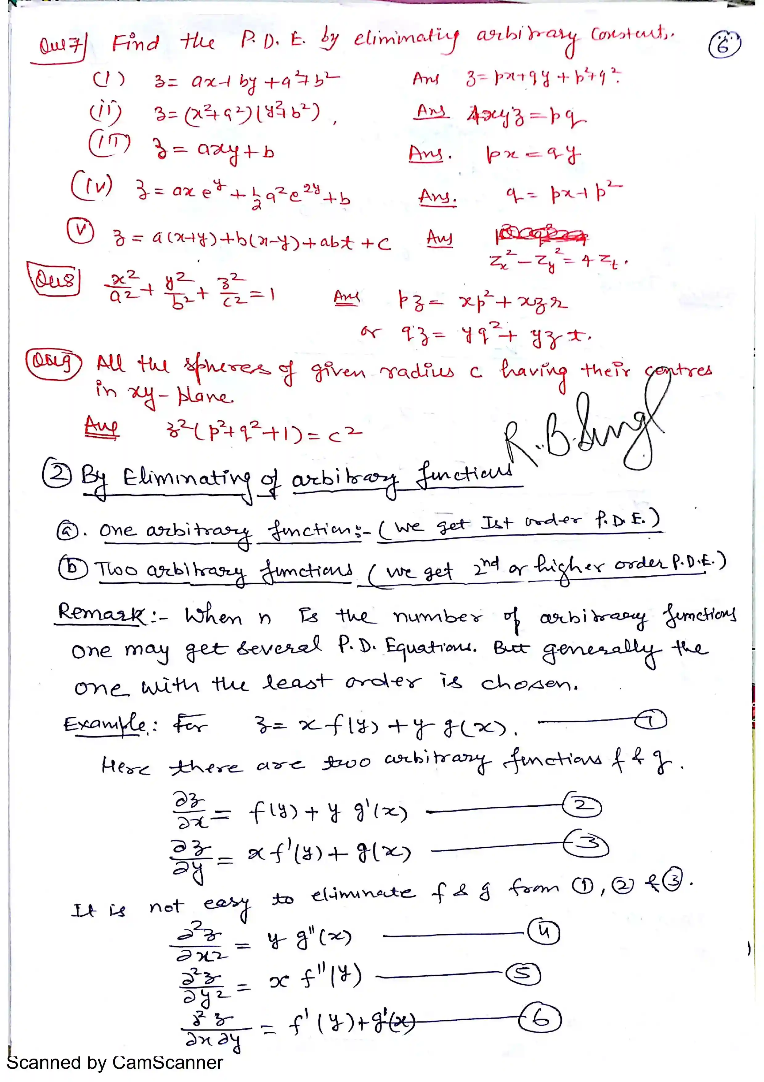 Page 7 of Partial Differential Equation