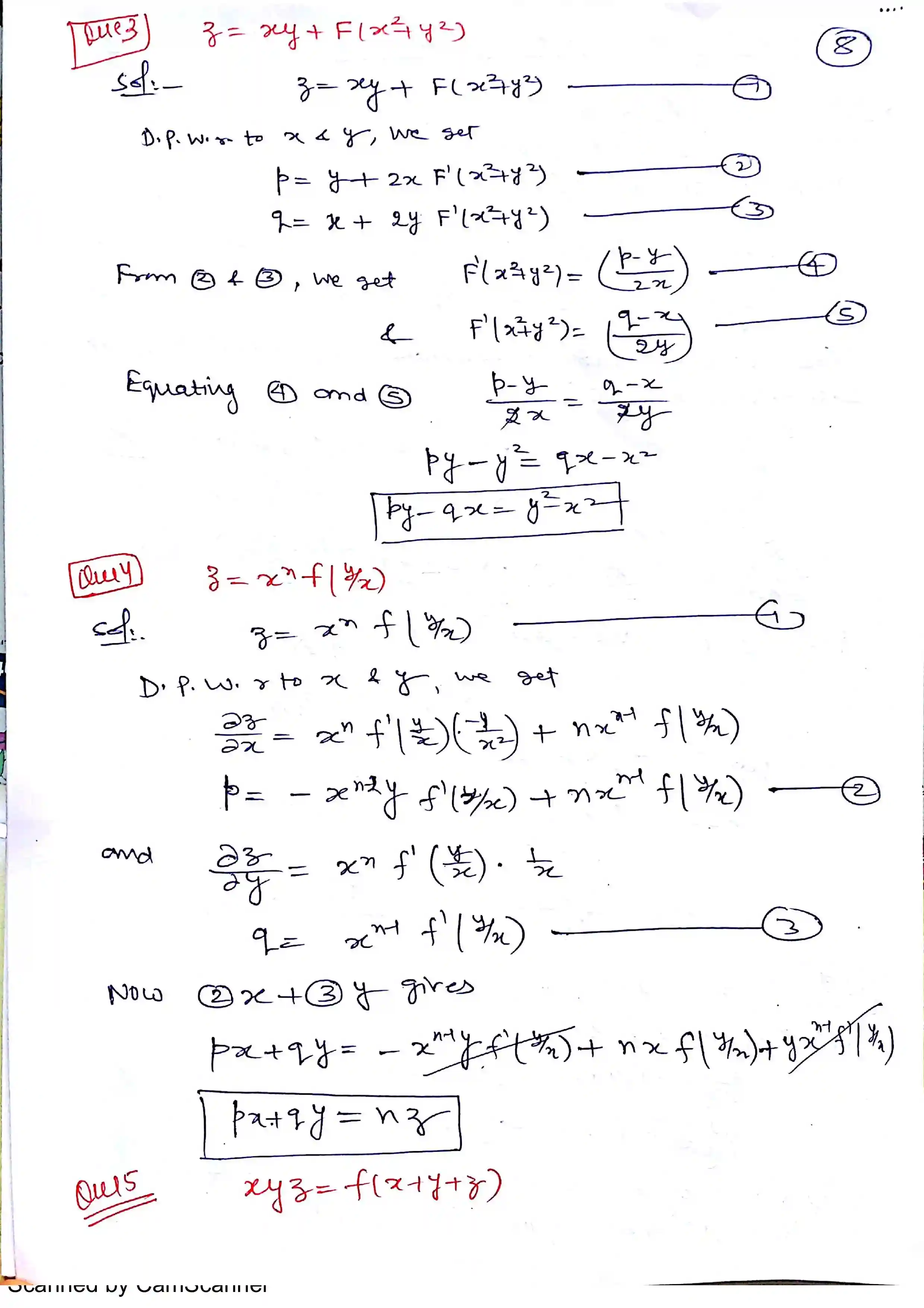 Page 9 of Partial Differential Equation