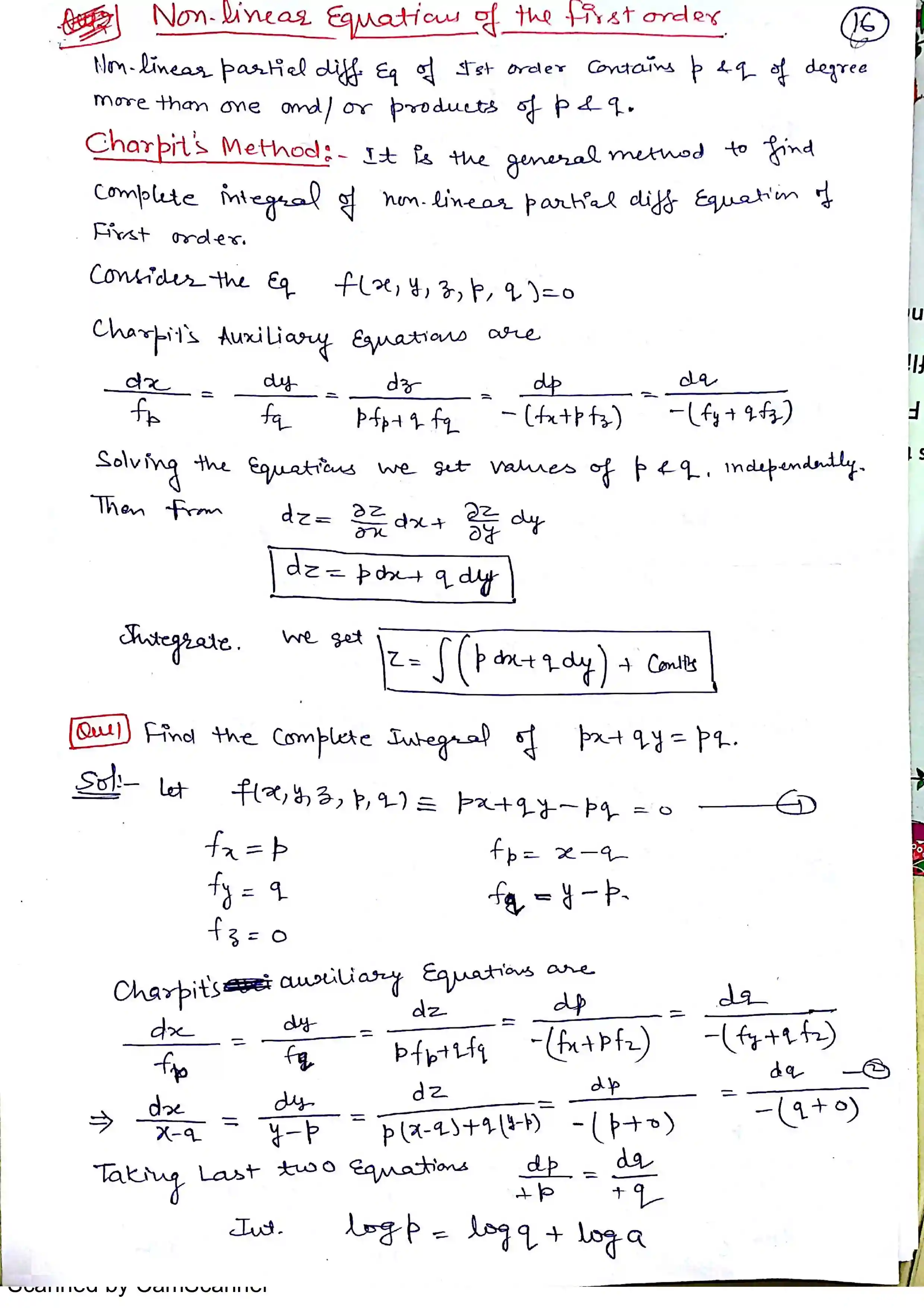 Page 17 of Partial Differential Equation