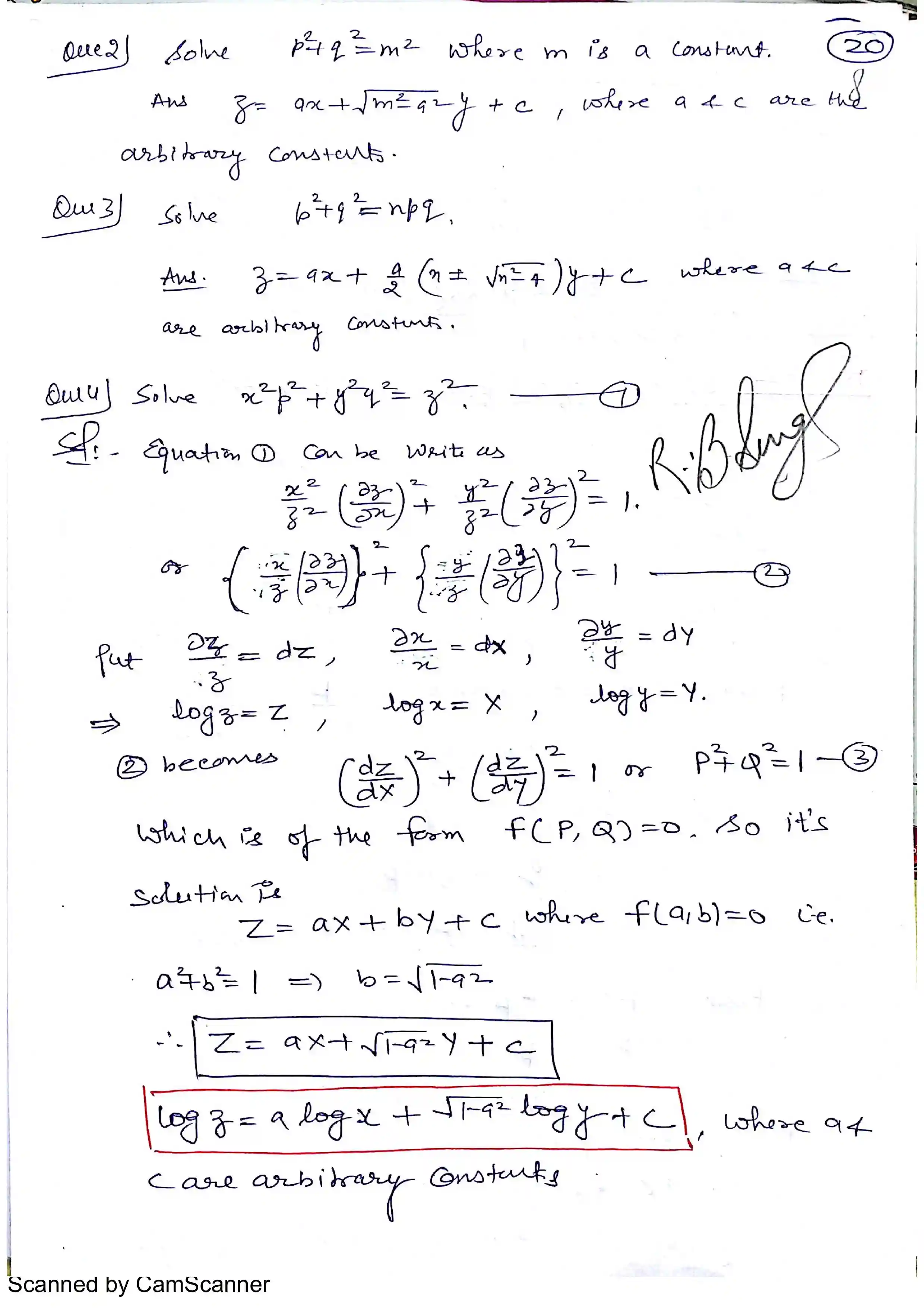Page 21 of Partial Differential Equation