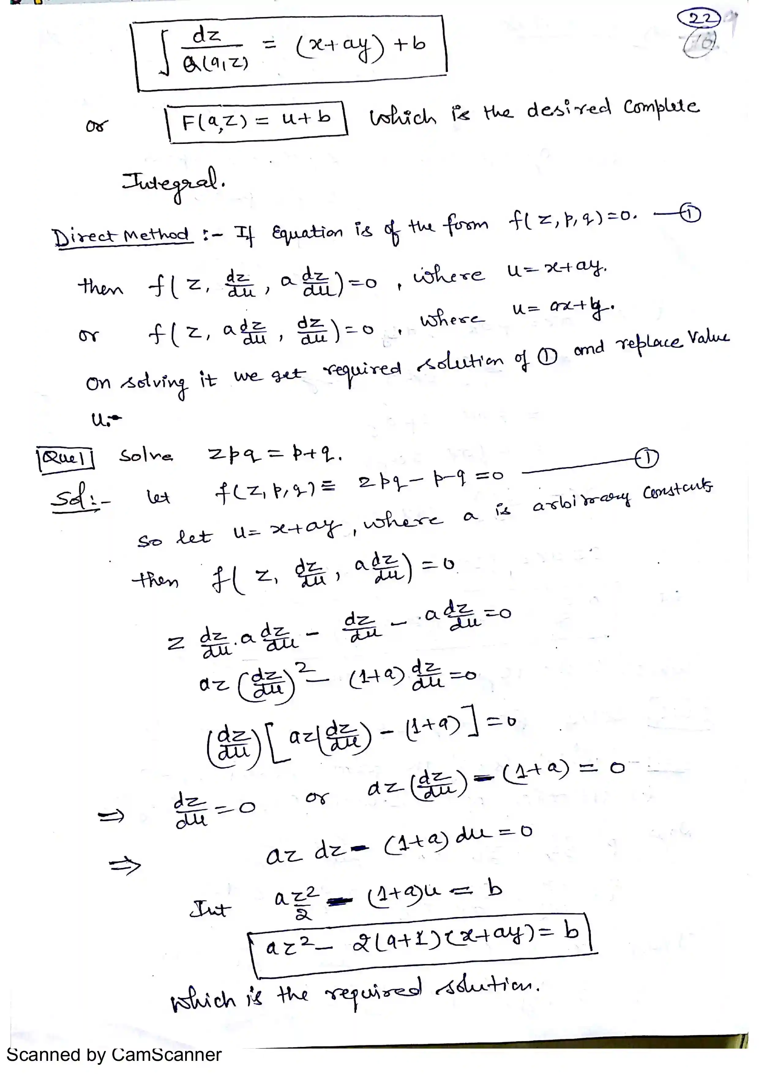 Page 23 of Partial Differential Equation