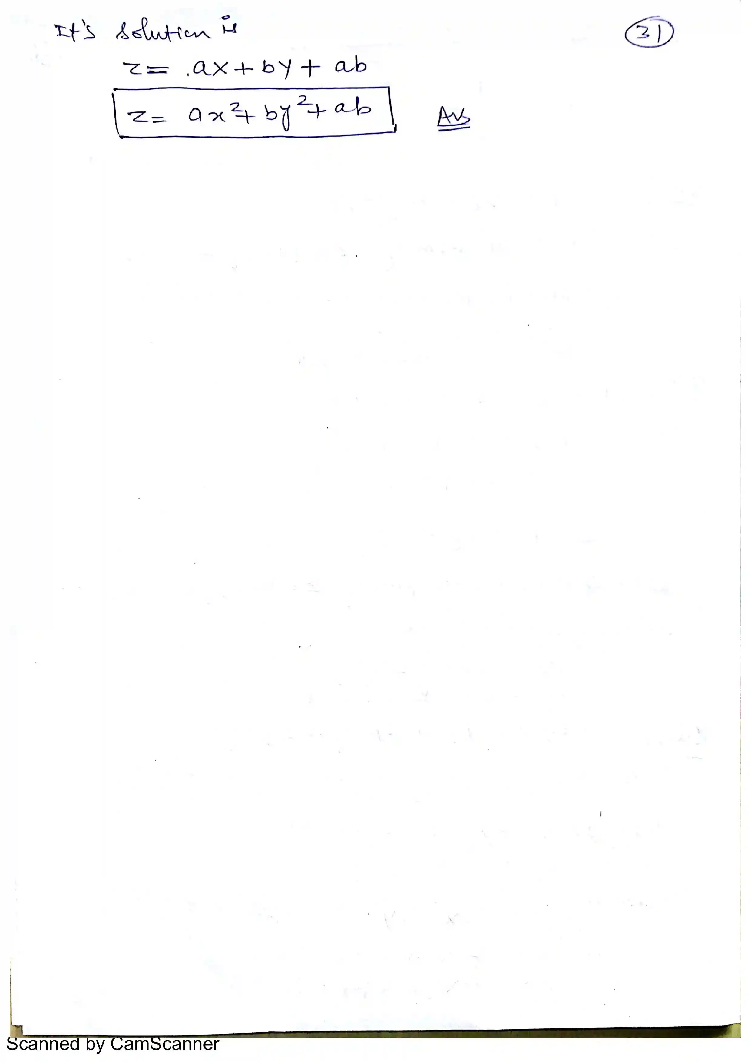 Page 32 of Partial Differential Equation