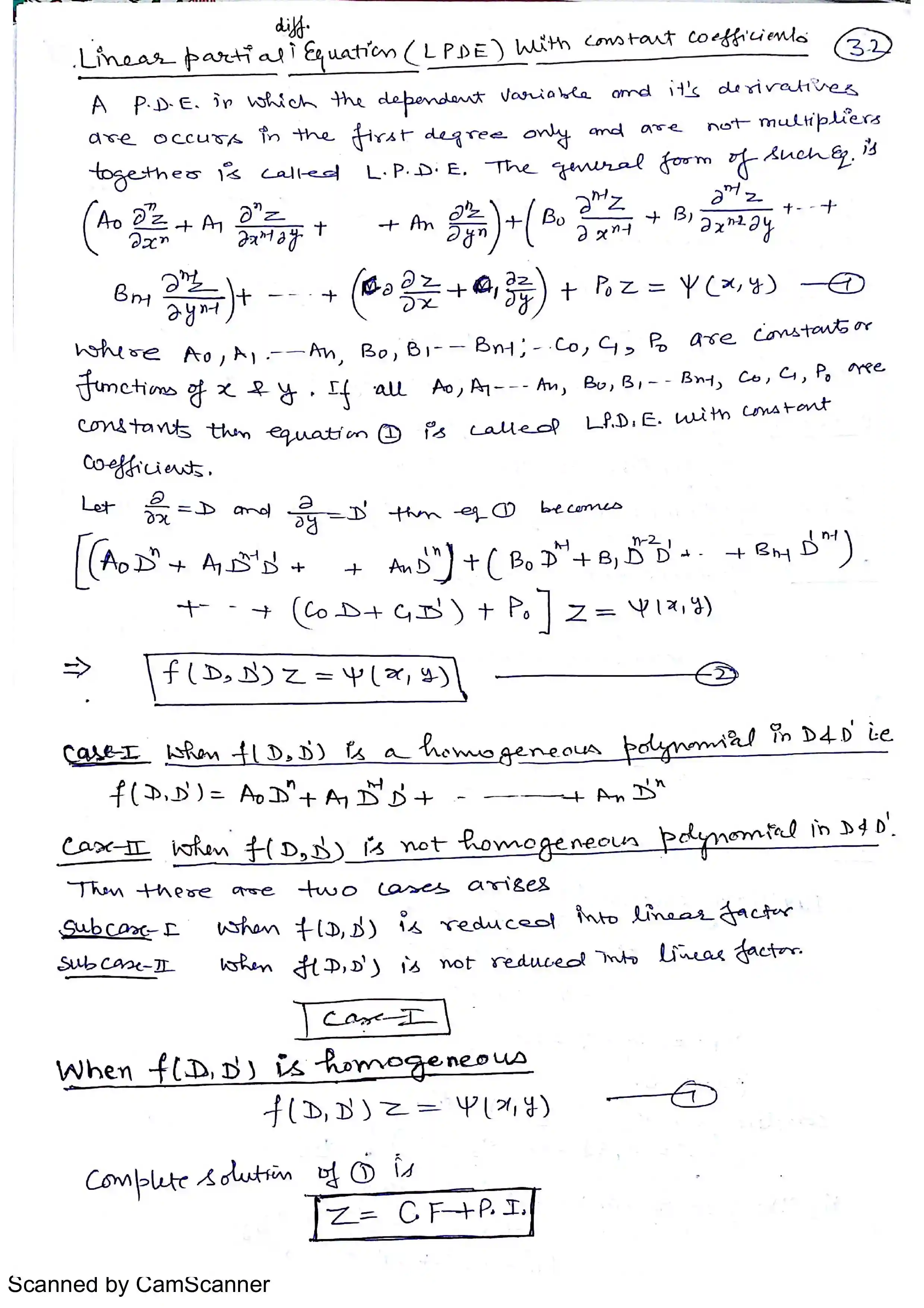 Page 33 of Partial Differential Equation