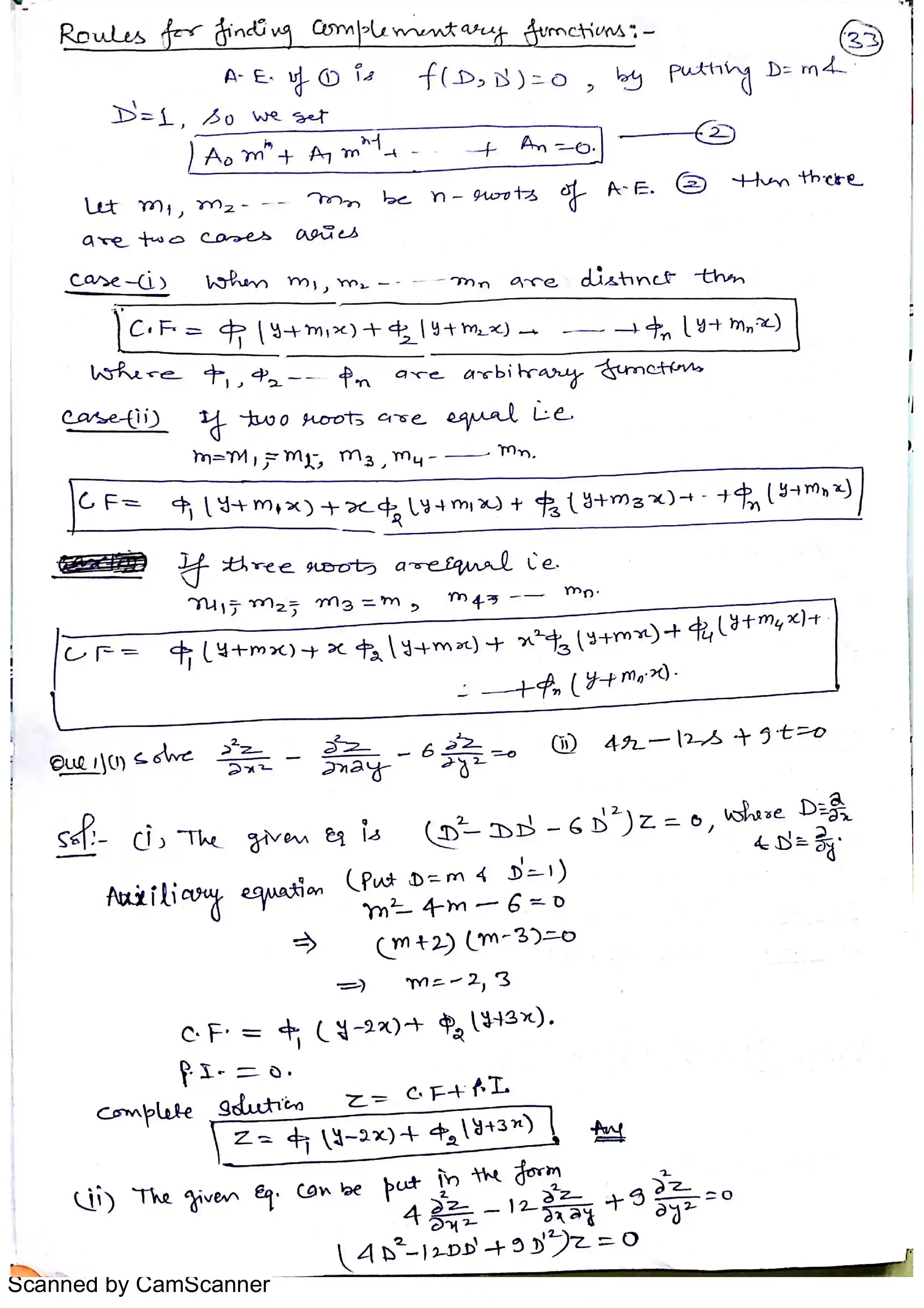 Page 34 of Partial Differential Equation