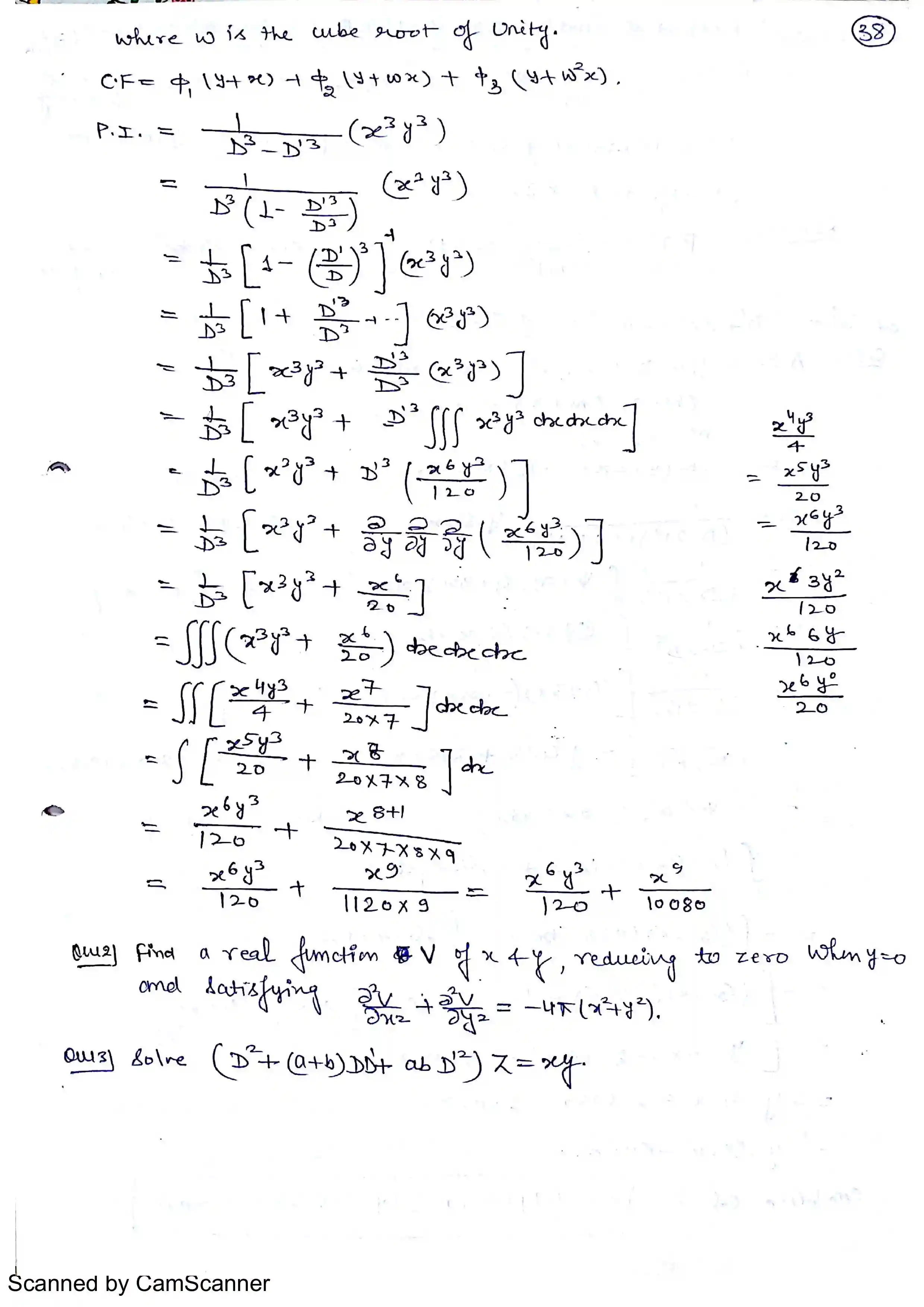 Page 39 of Partial Differential Equation