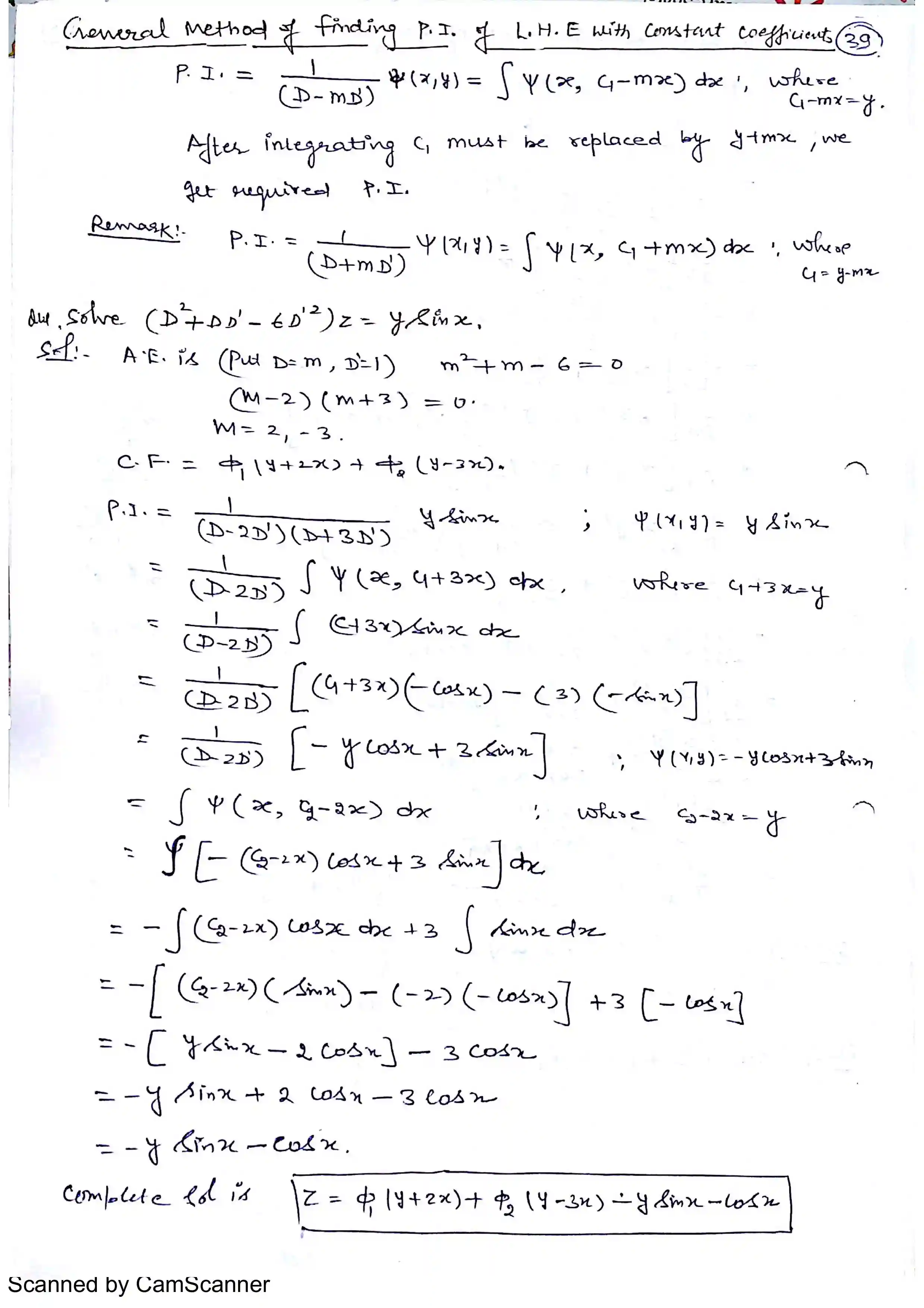 Page 40 of Partial Differential Equation