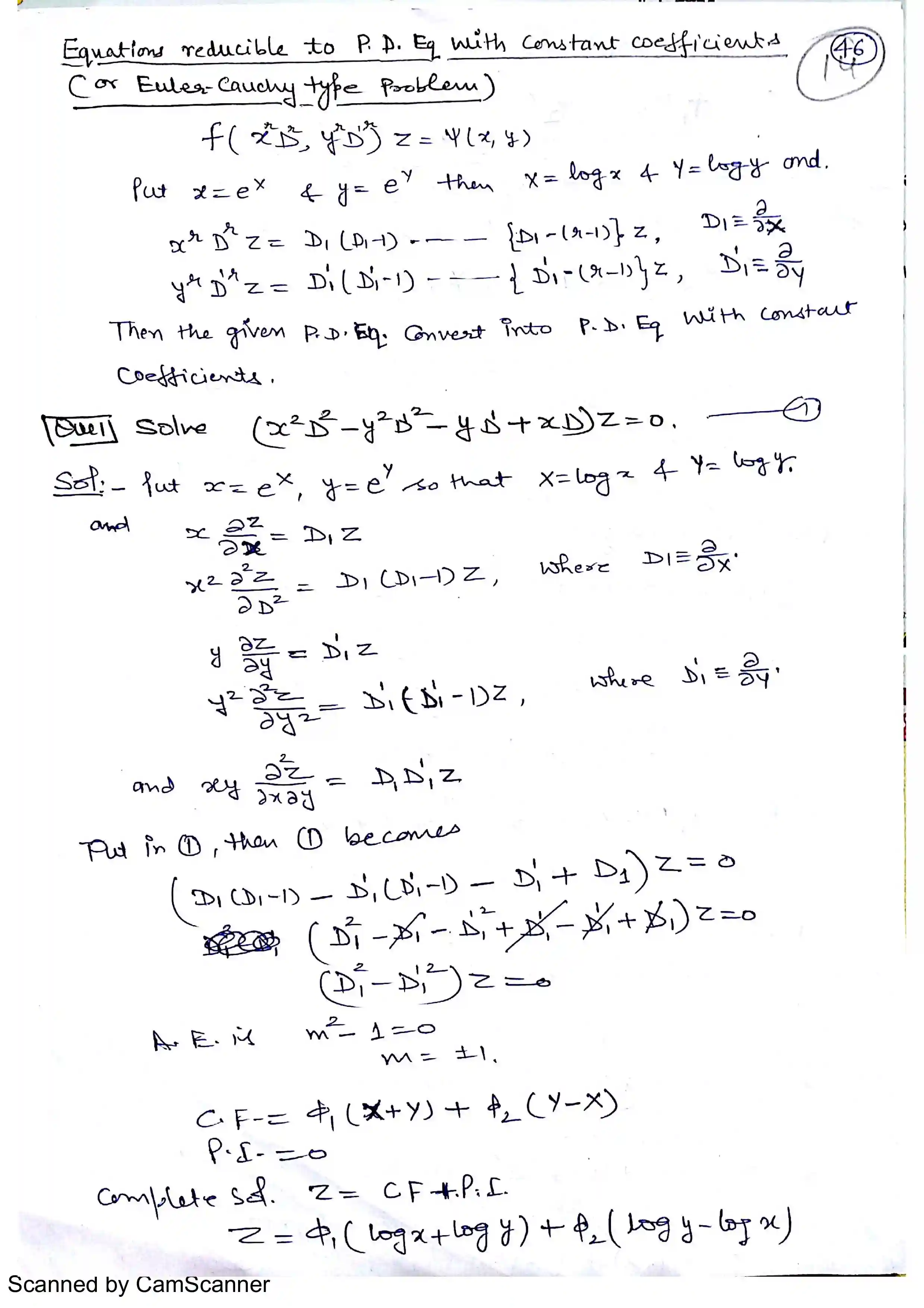 Page 47 of Partial Differential Equation