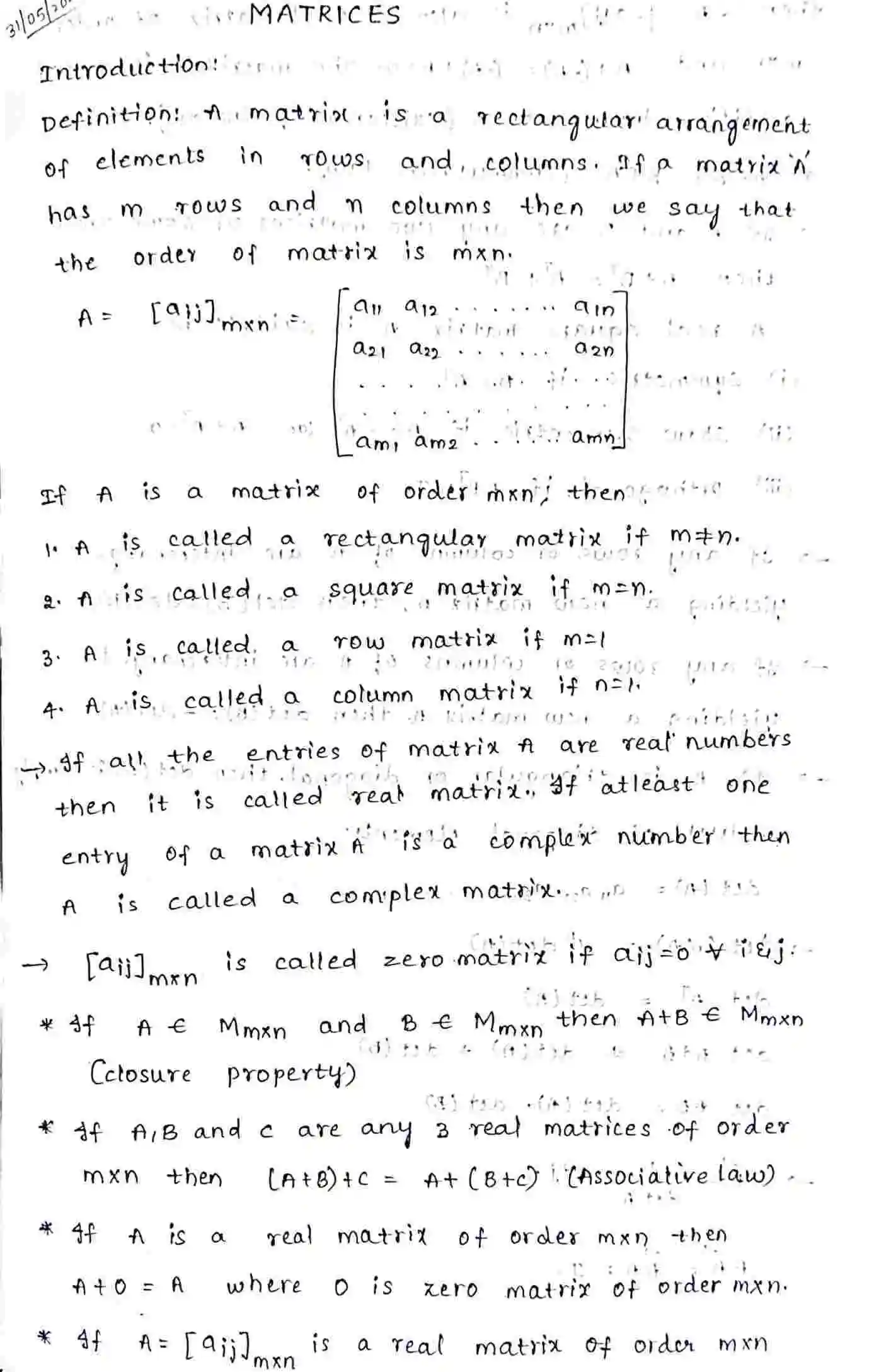 Page 1 of Rank Of Matrix