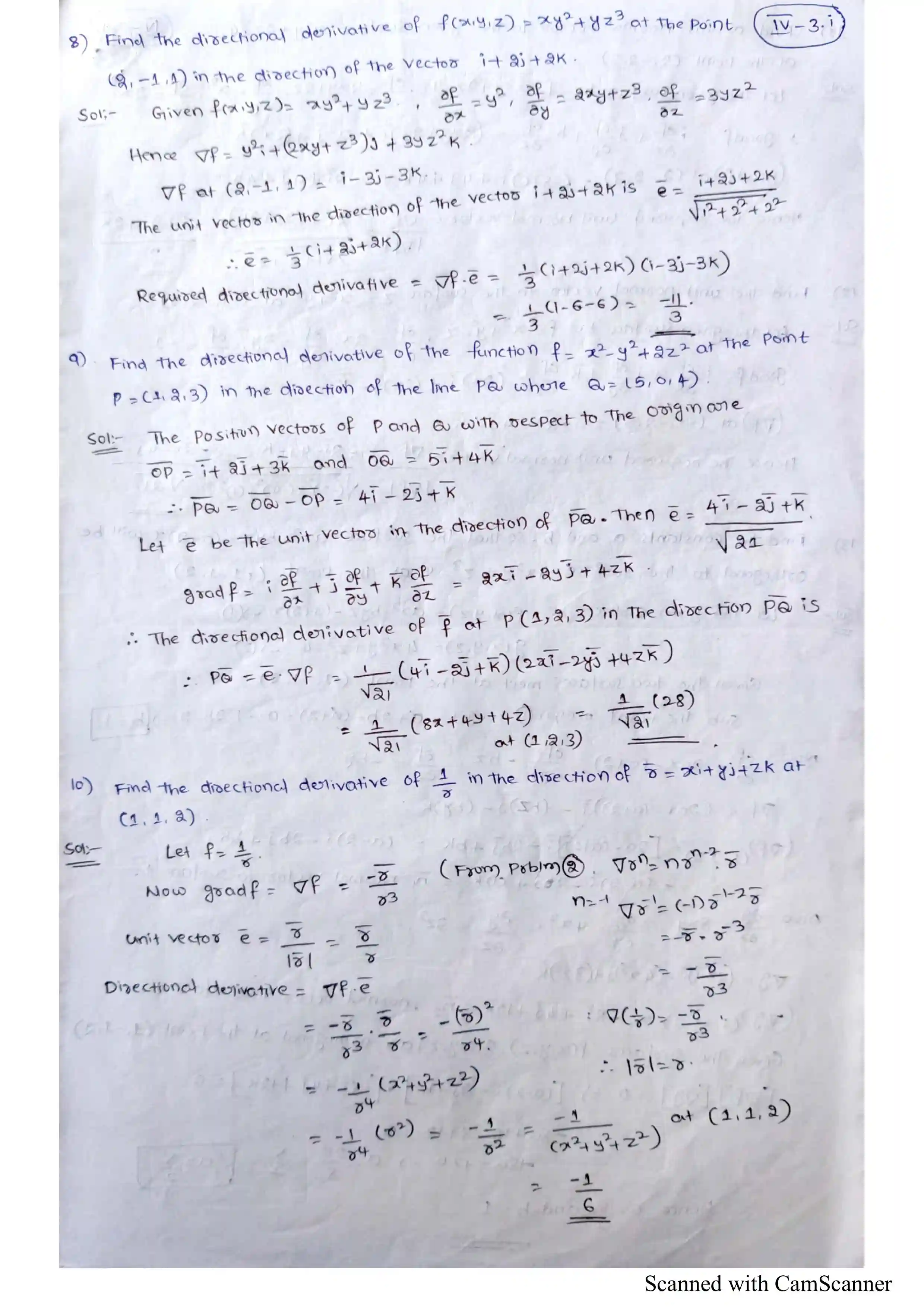 Page 5 of Vector Differentiation