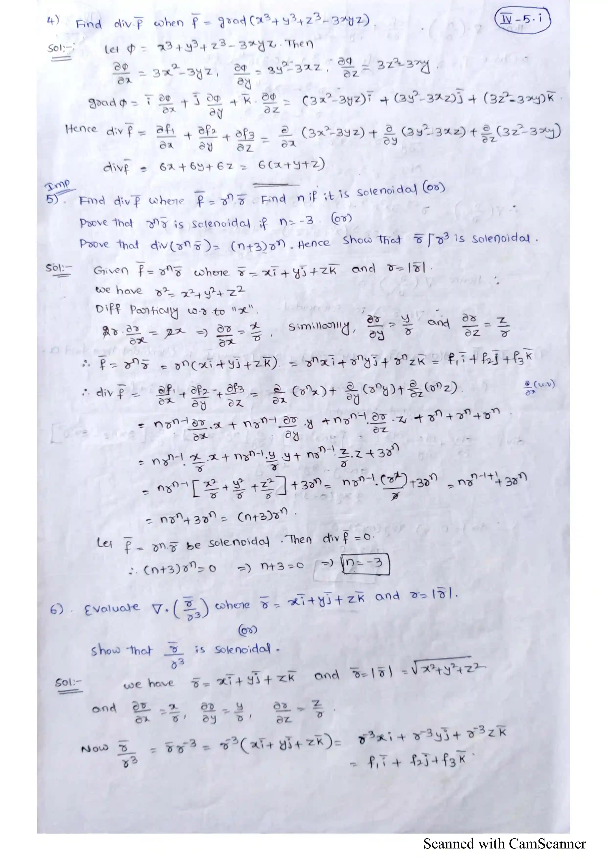 Page 9 of Vector Differentiation