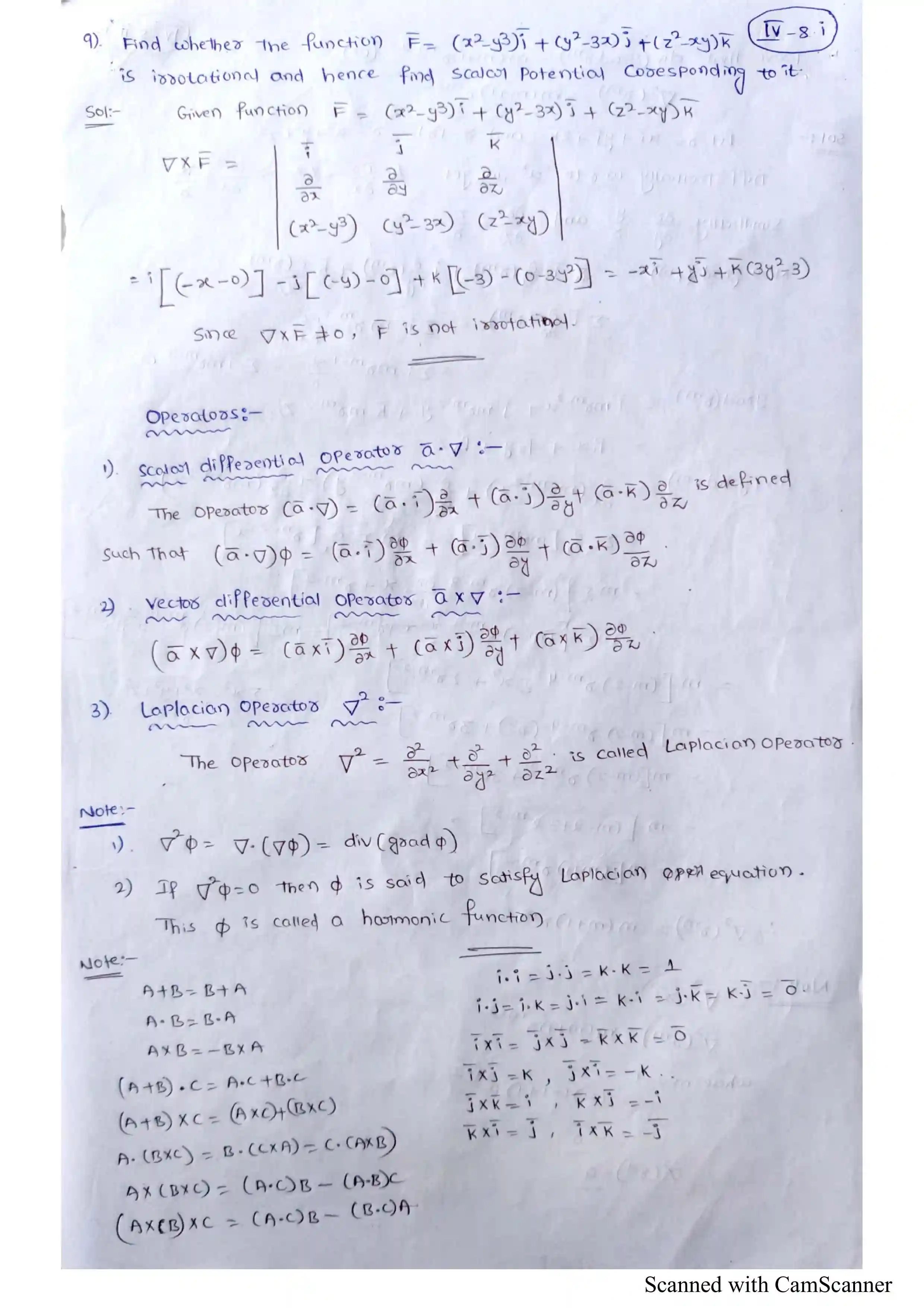 Page 15 of Vector Differentiation