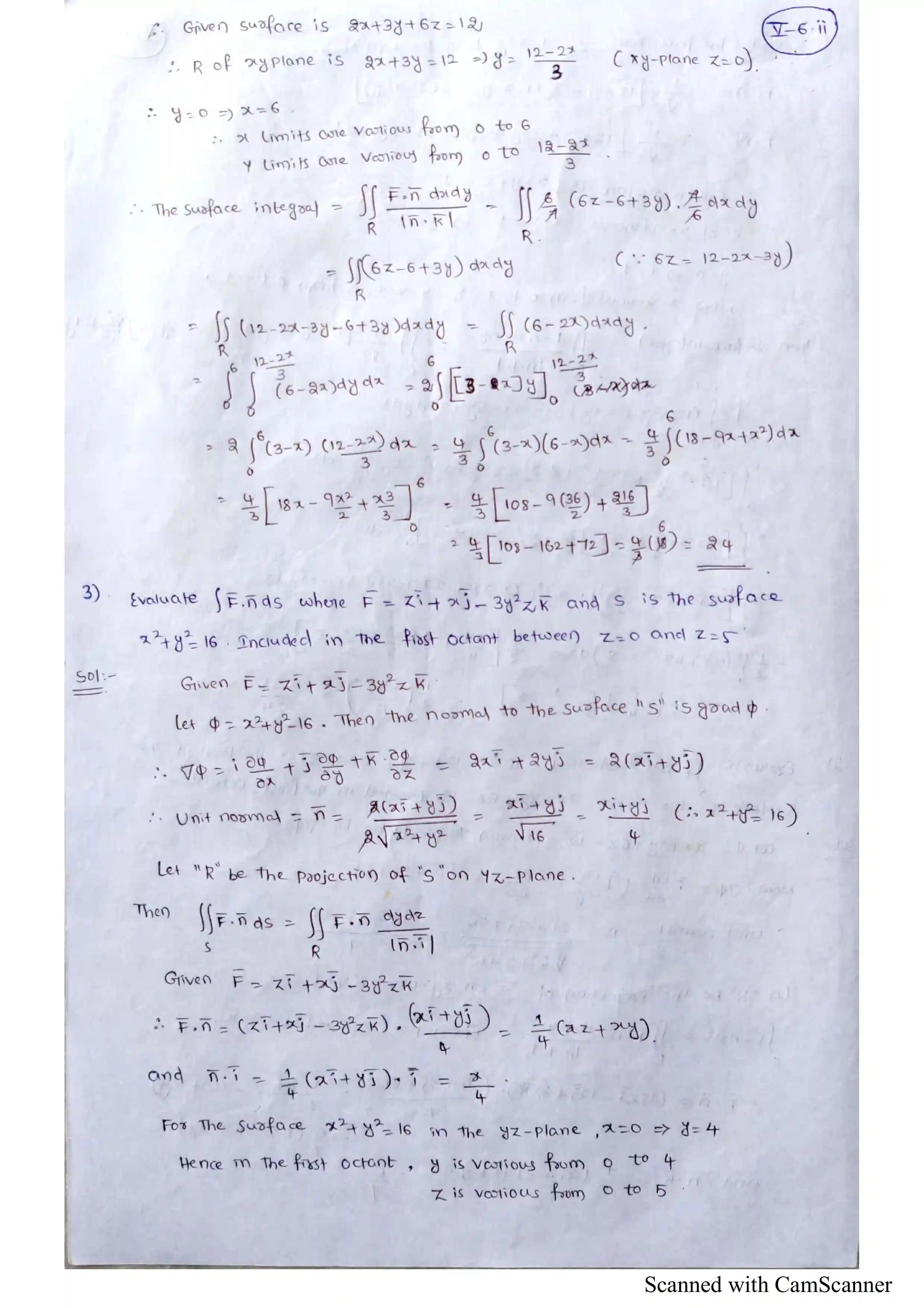 Page 12 of Vector Integration