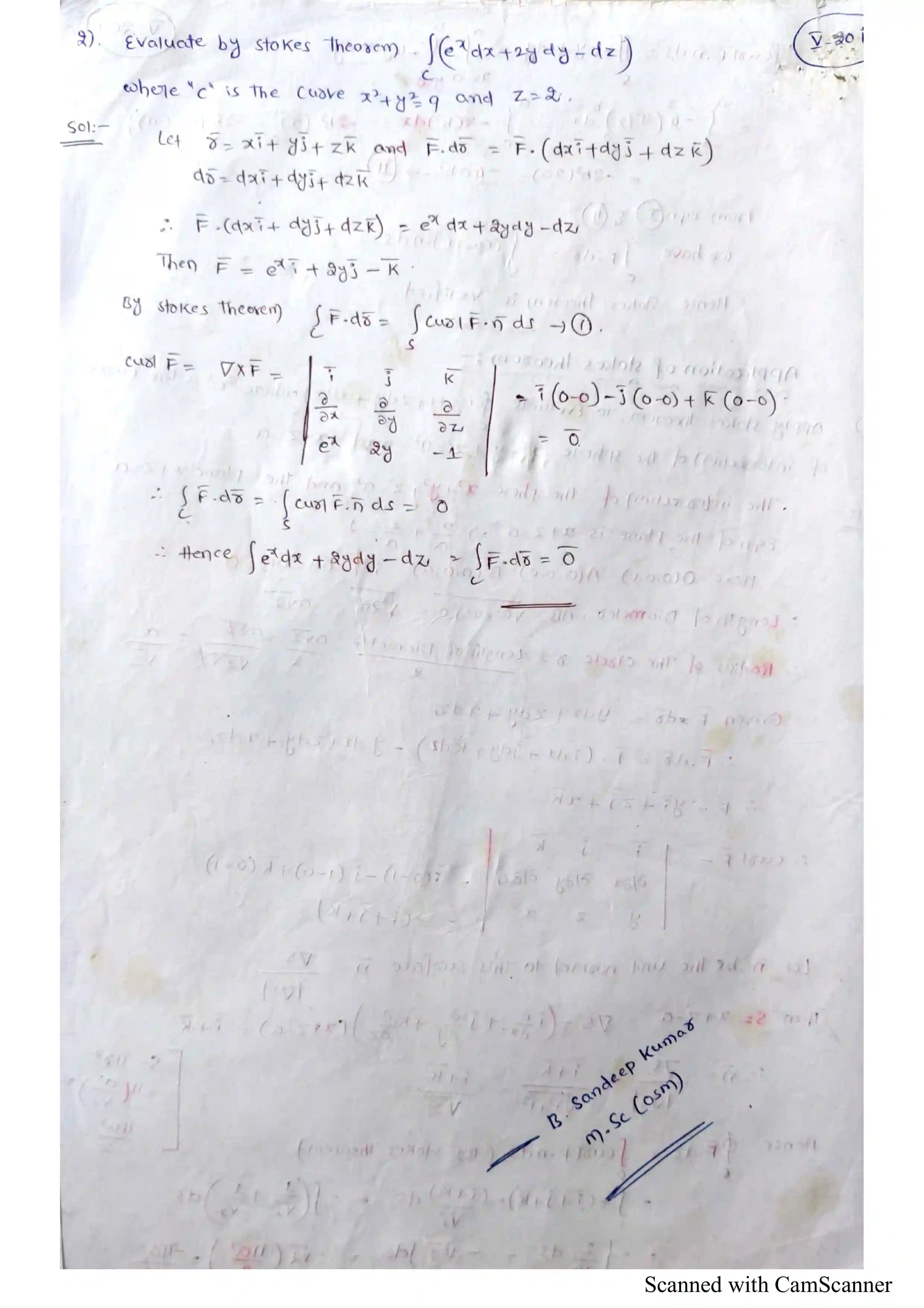 Page 40 of Vector Integration