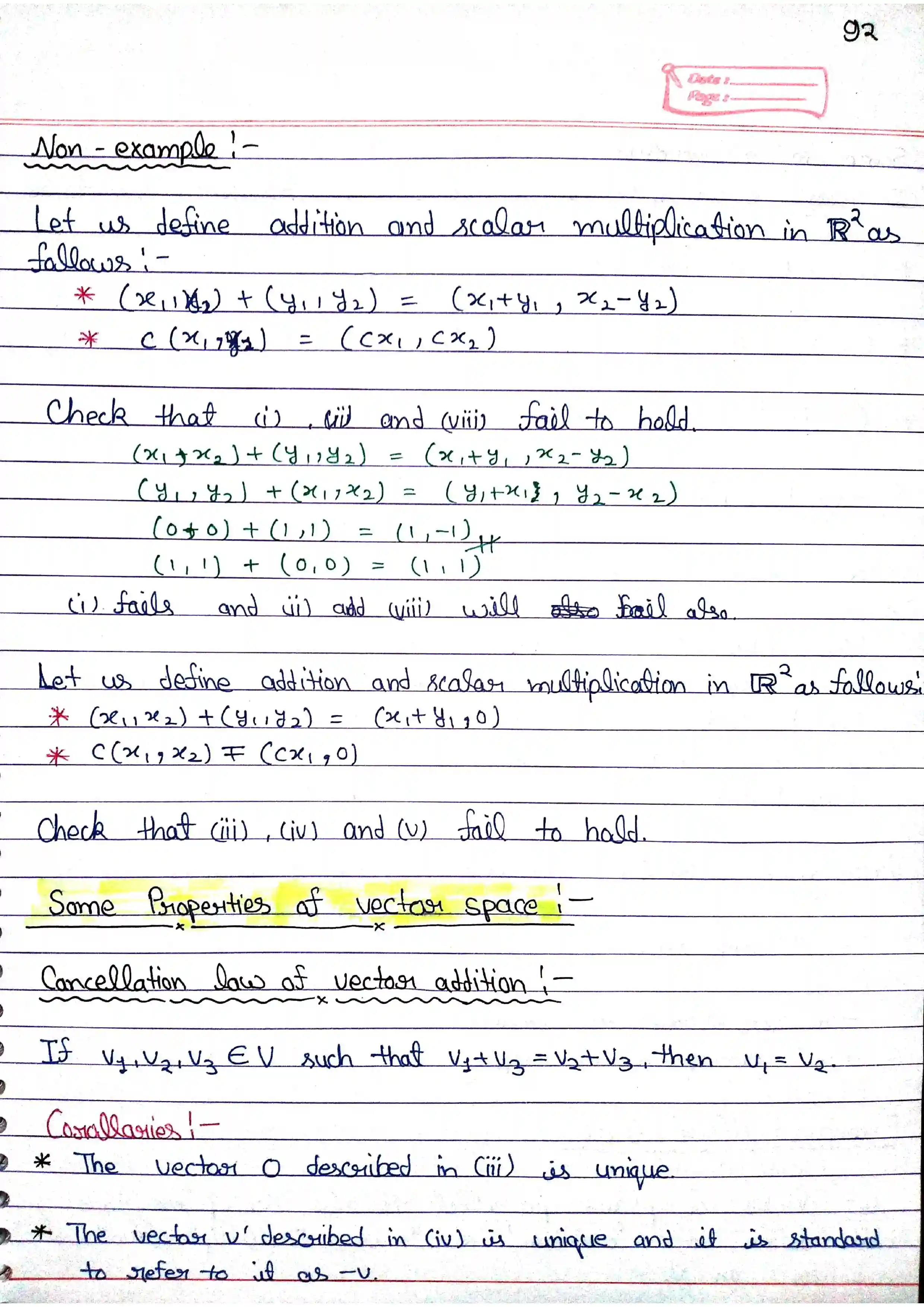 Page 4 of Vector Space