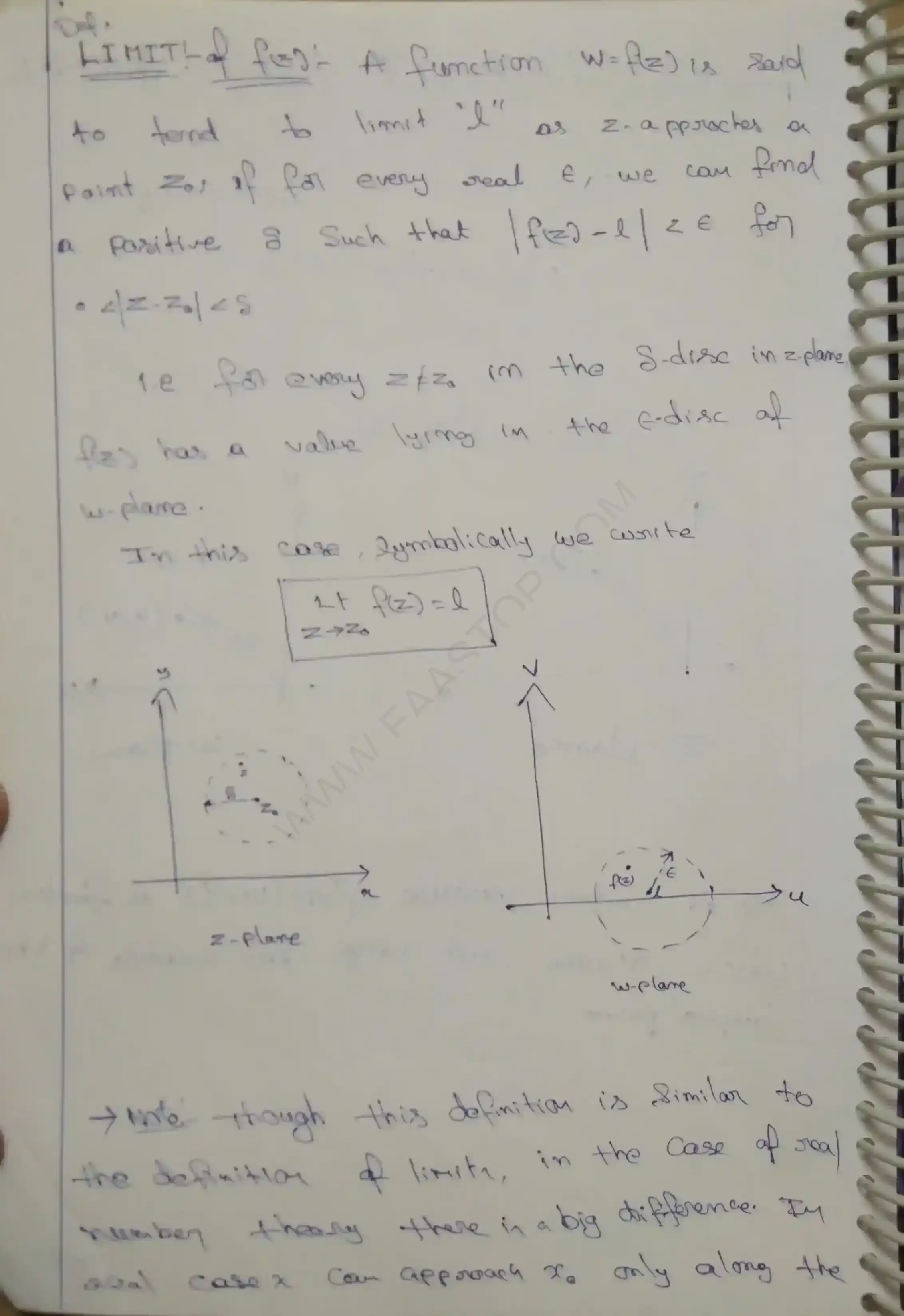 Page 5 of Complex Analysis