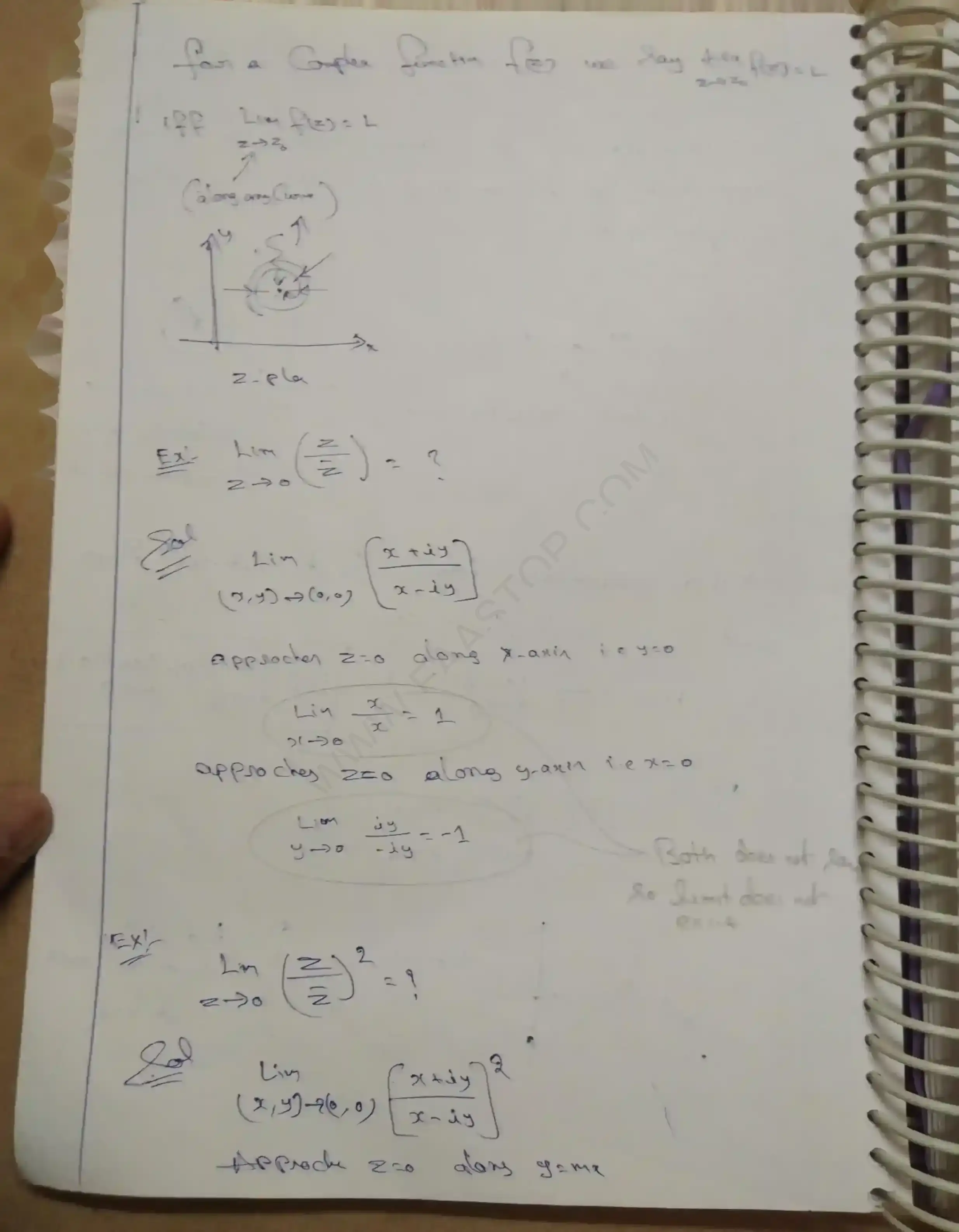 Page 7 of Complex Analysis