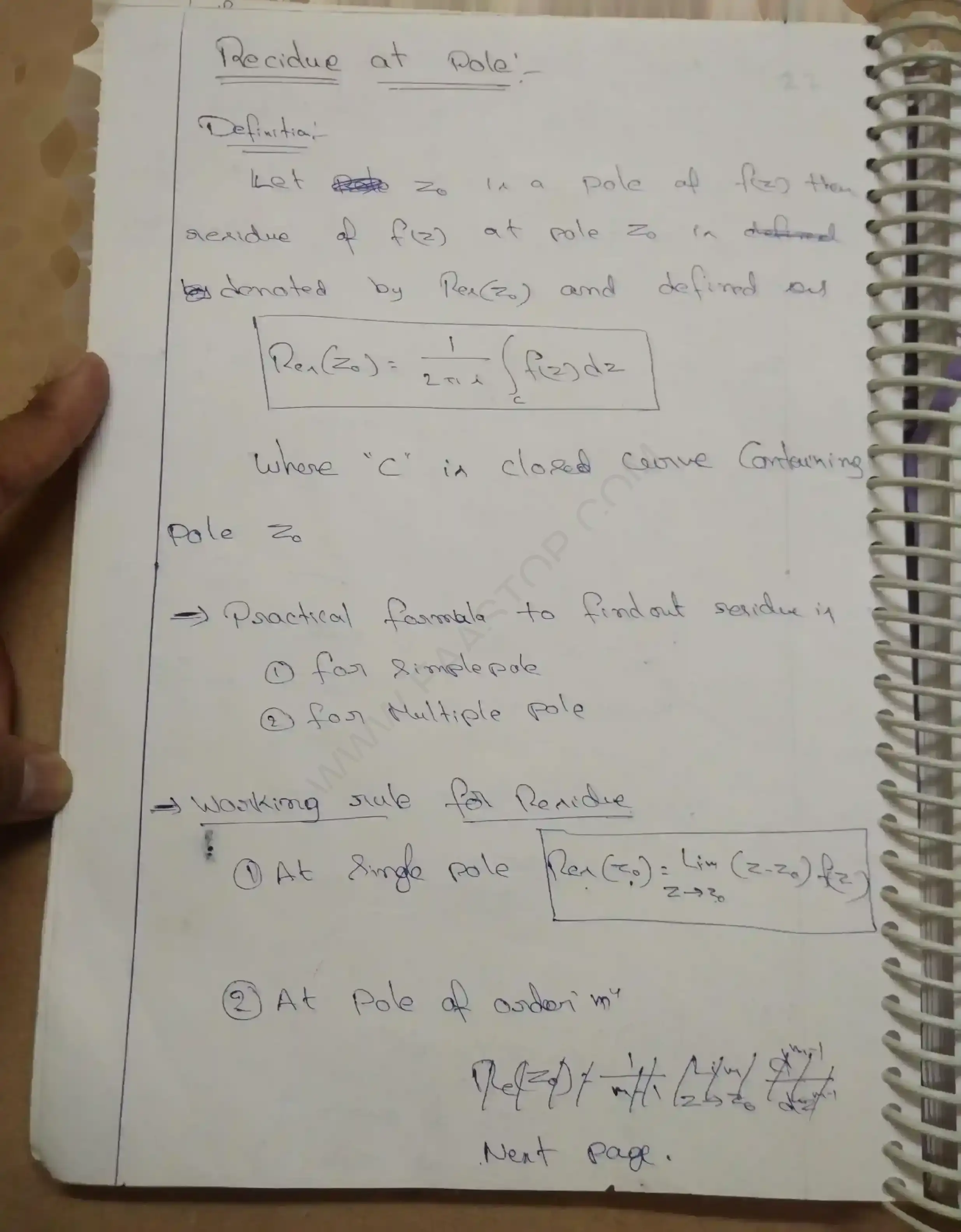 Page 45 of Complex Analysis