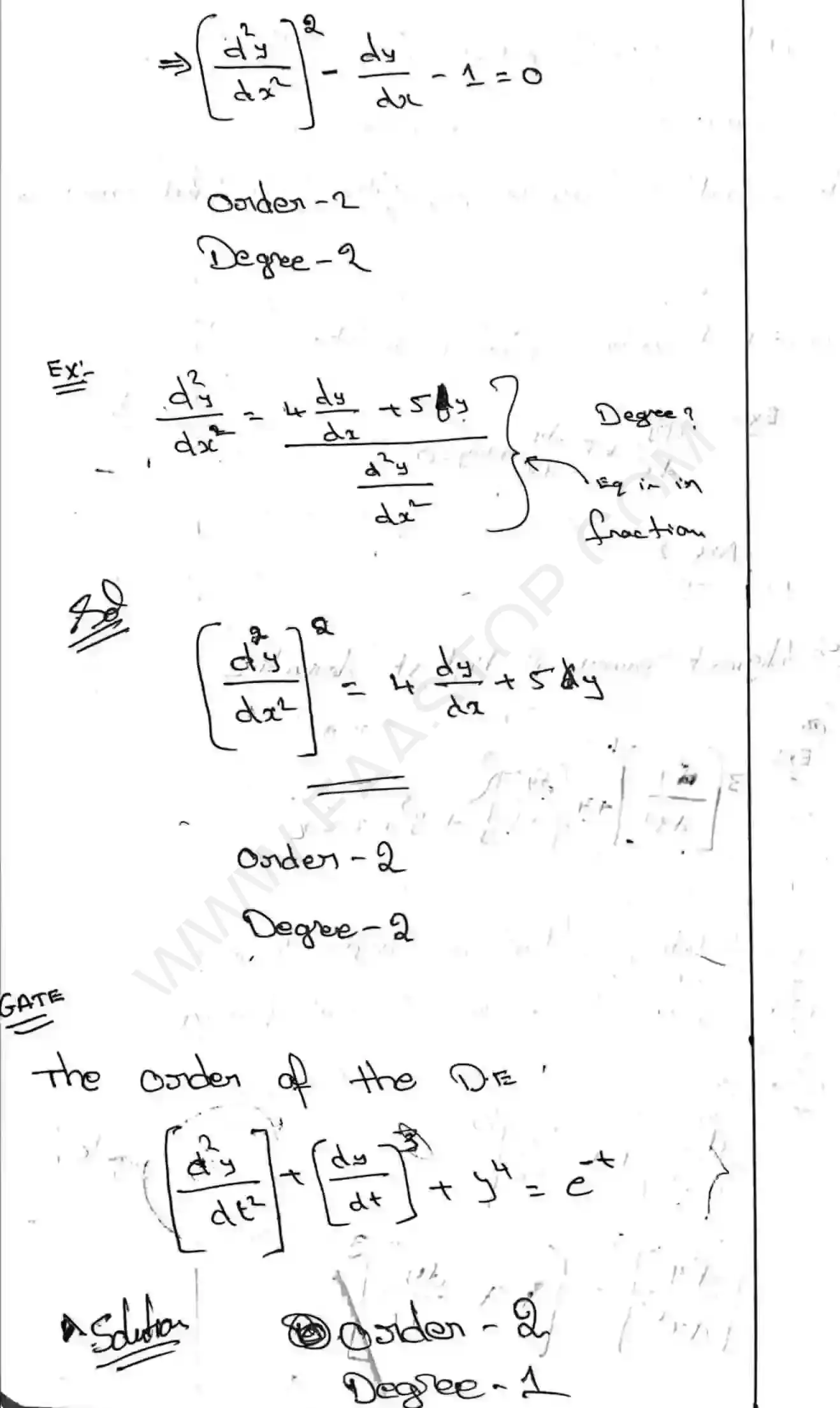 Page 2 of First order Differential Equations