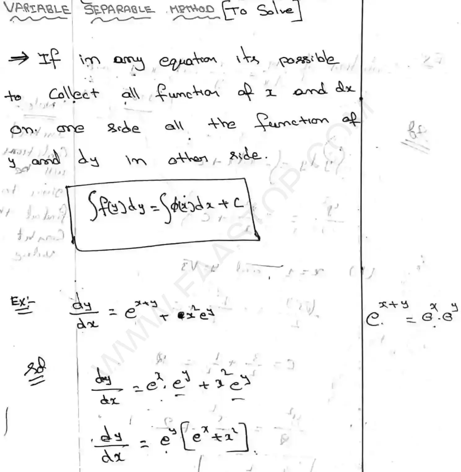 Page 4 of First order Differential Equations