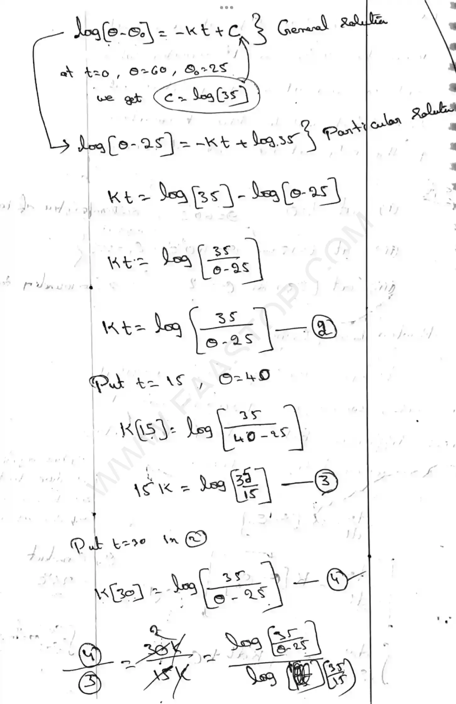Page 32 of First order Differential Equations