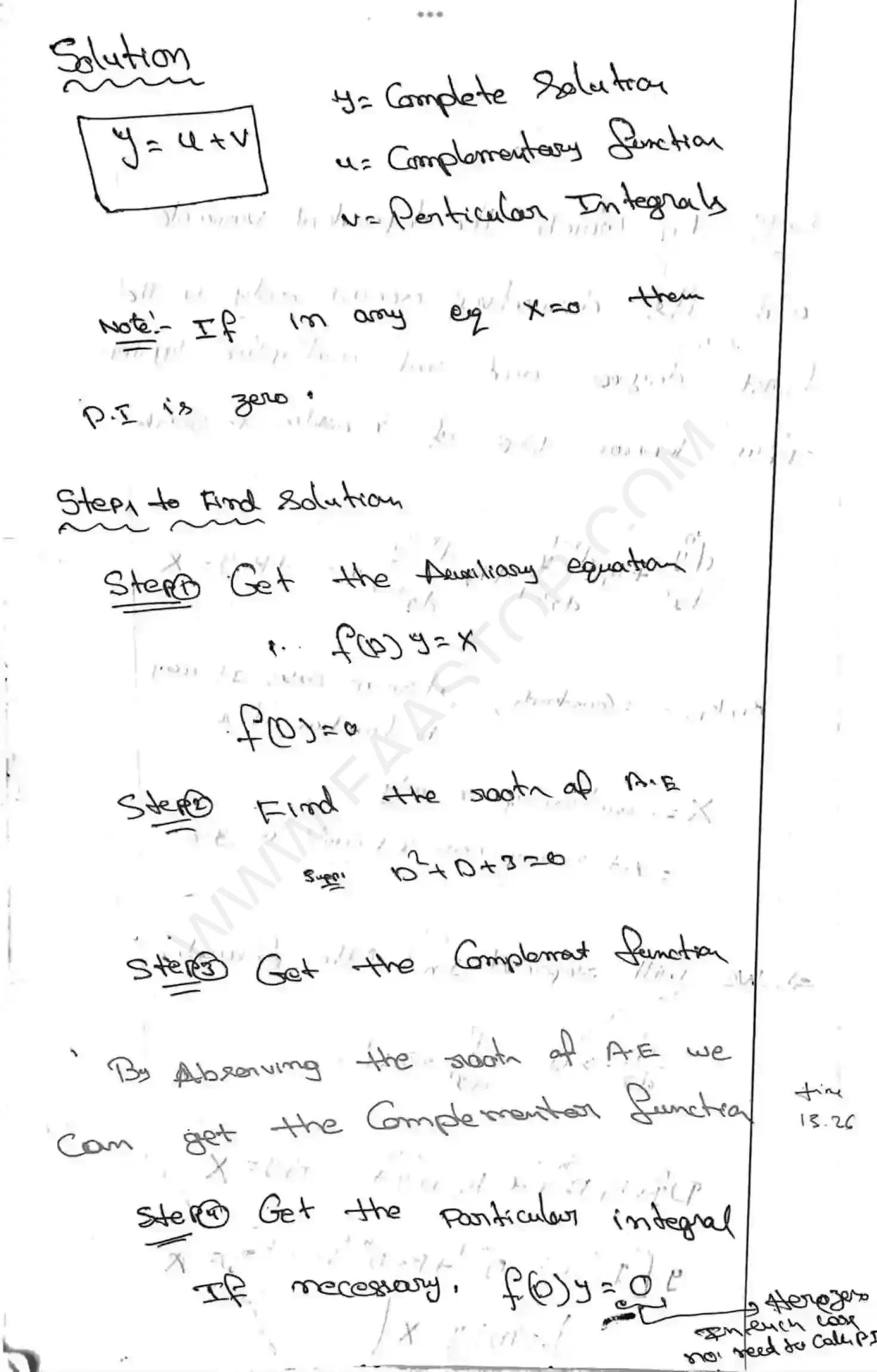 Page 4 of Higher order Differential Equations